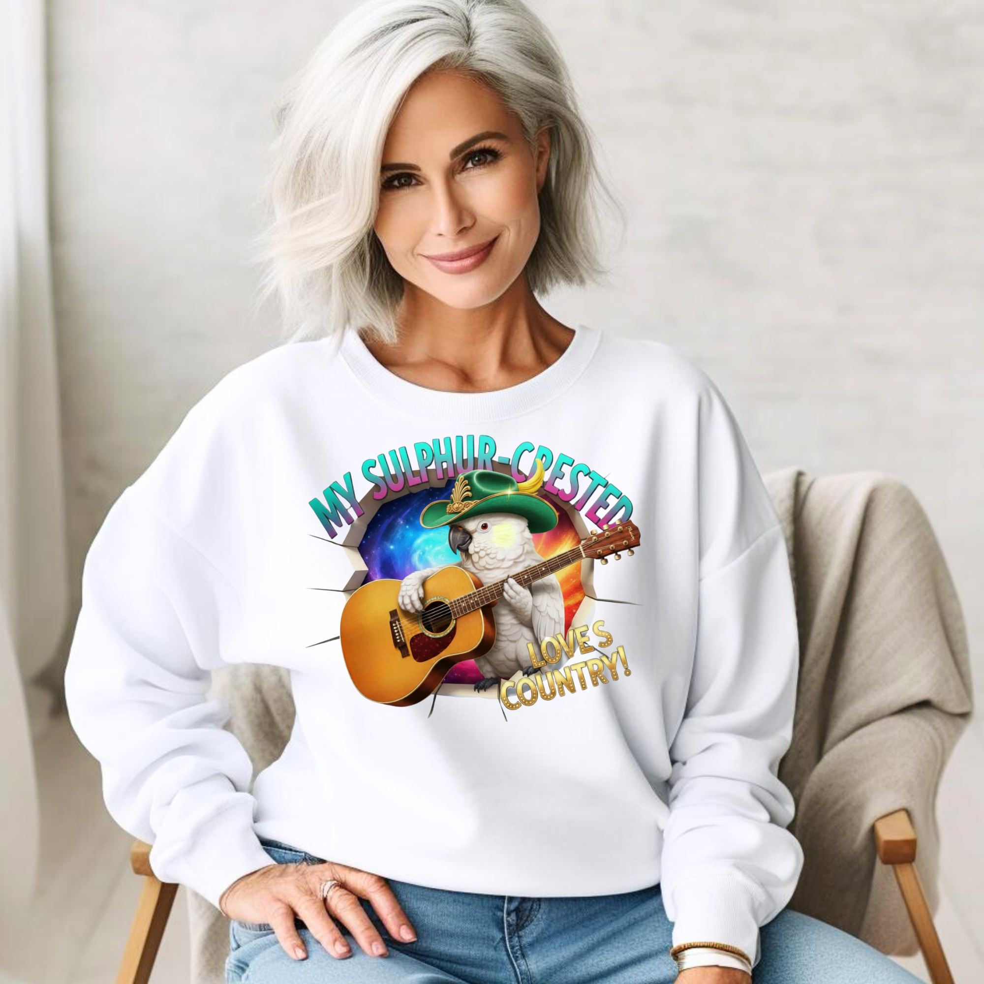Sulphur Crested Loves Country Sweatshirt