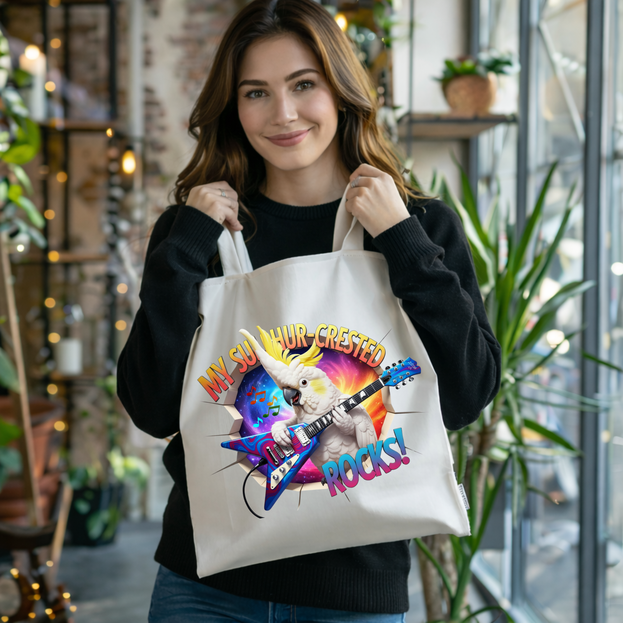 Sulphur Crested Rocks Tote Bag
