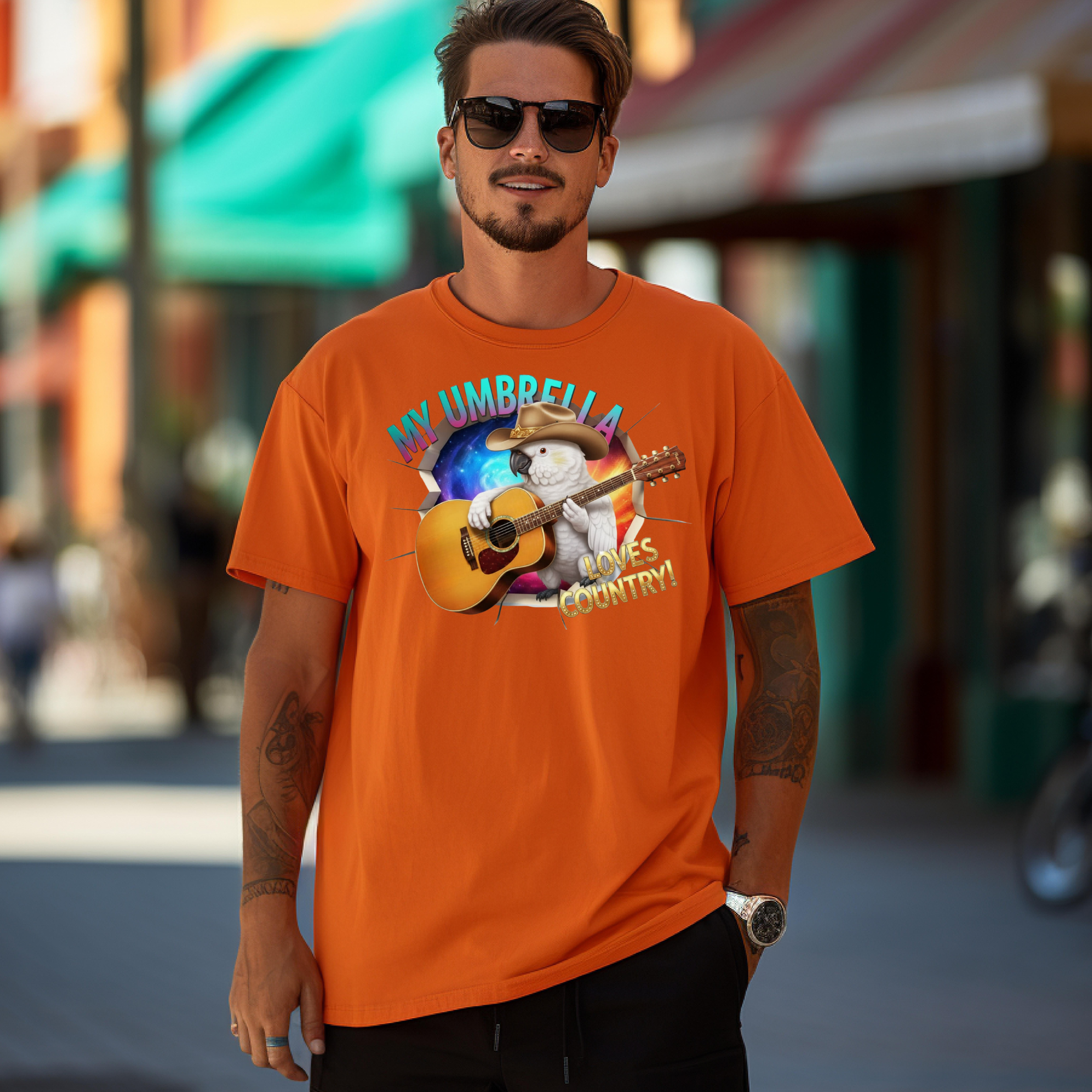 Umbrella Loves Country T-Shirt