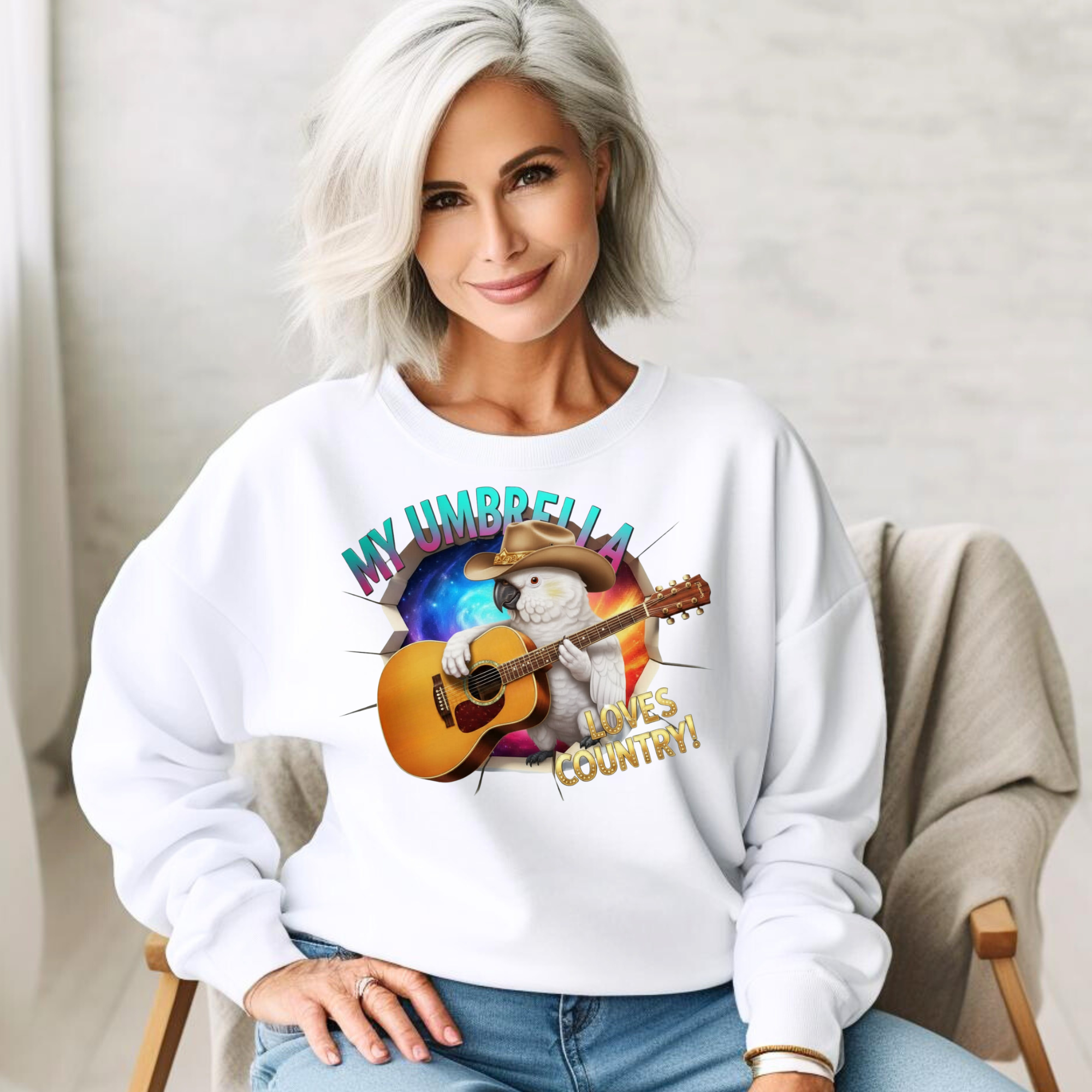 Umbrella Cockatoo Breakthrough Sweatshirt