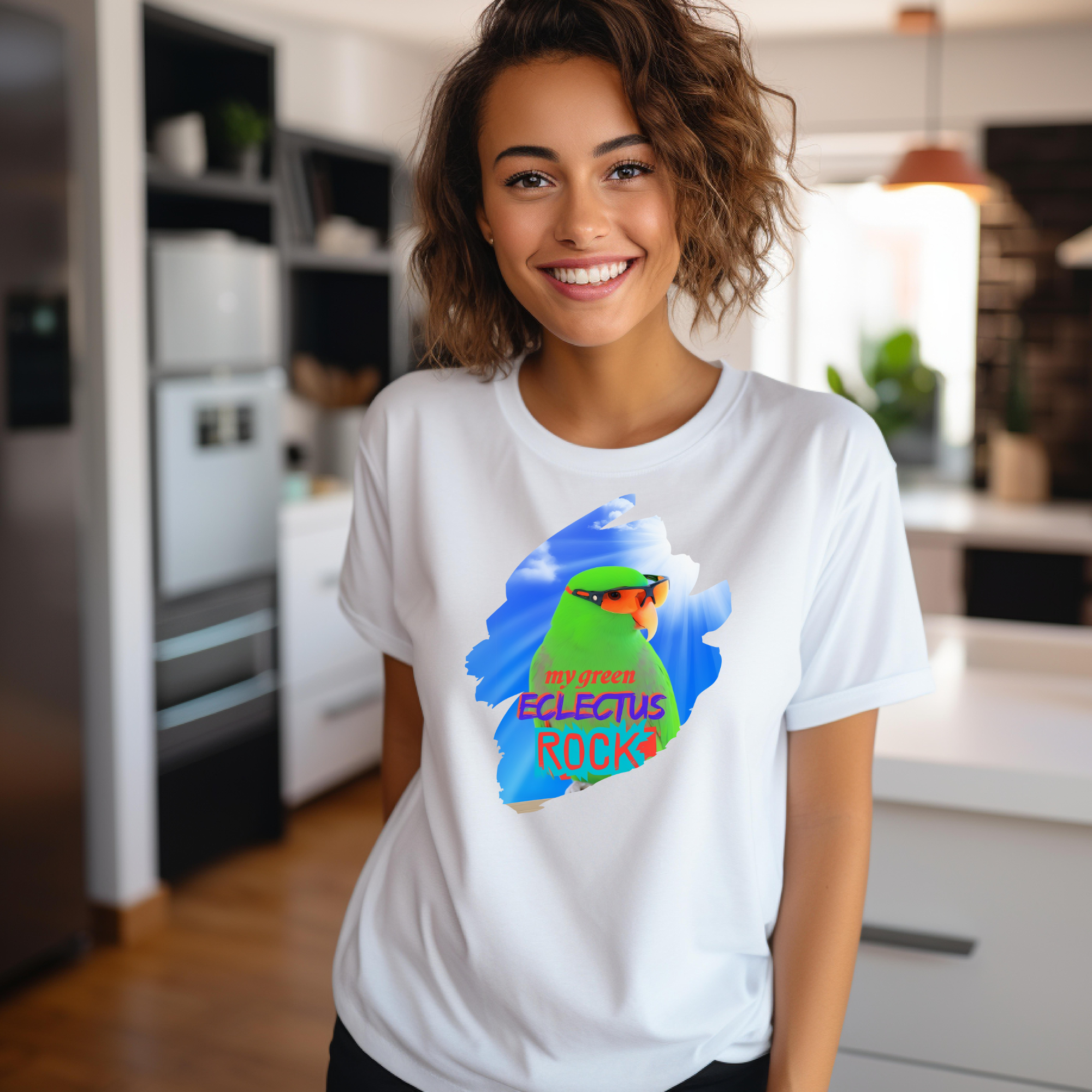 My Green Eclectus Rocks T‑Shirt