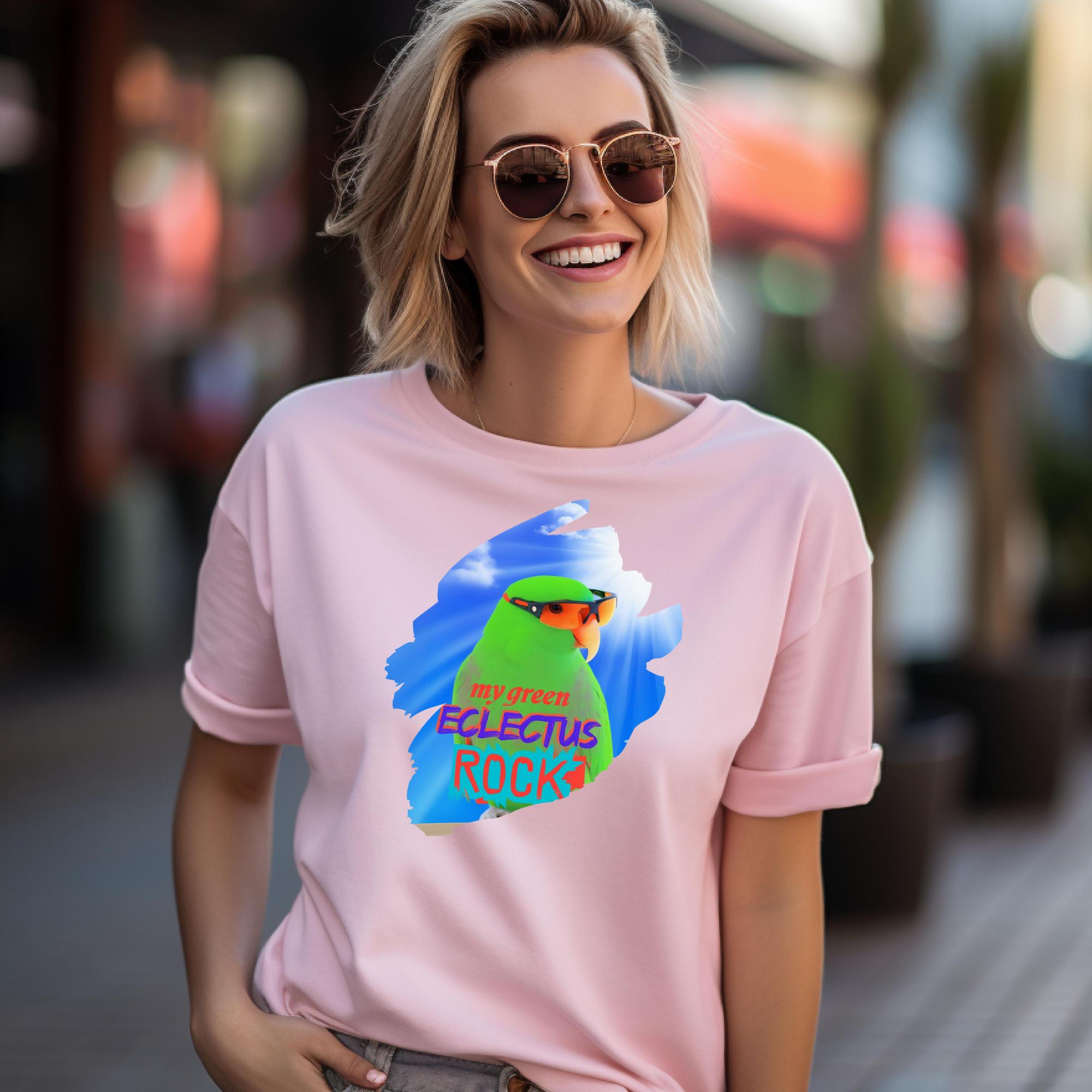 My Green Eclectus Rocks T‑Shirt