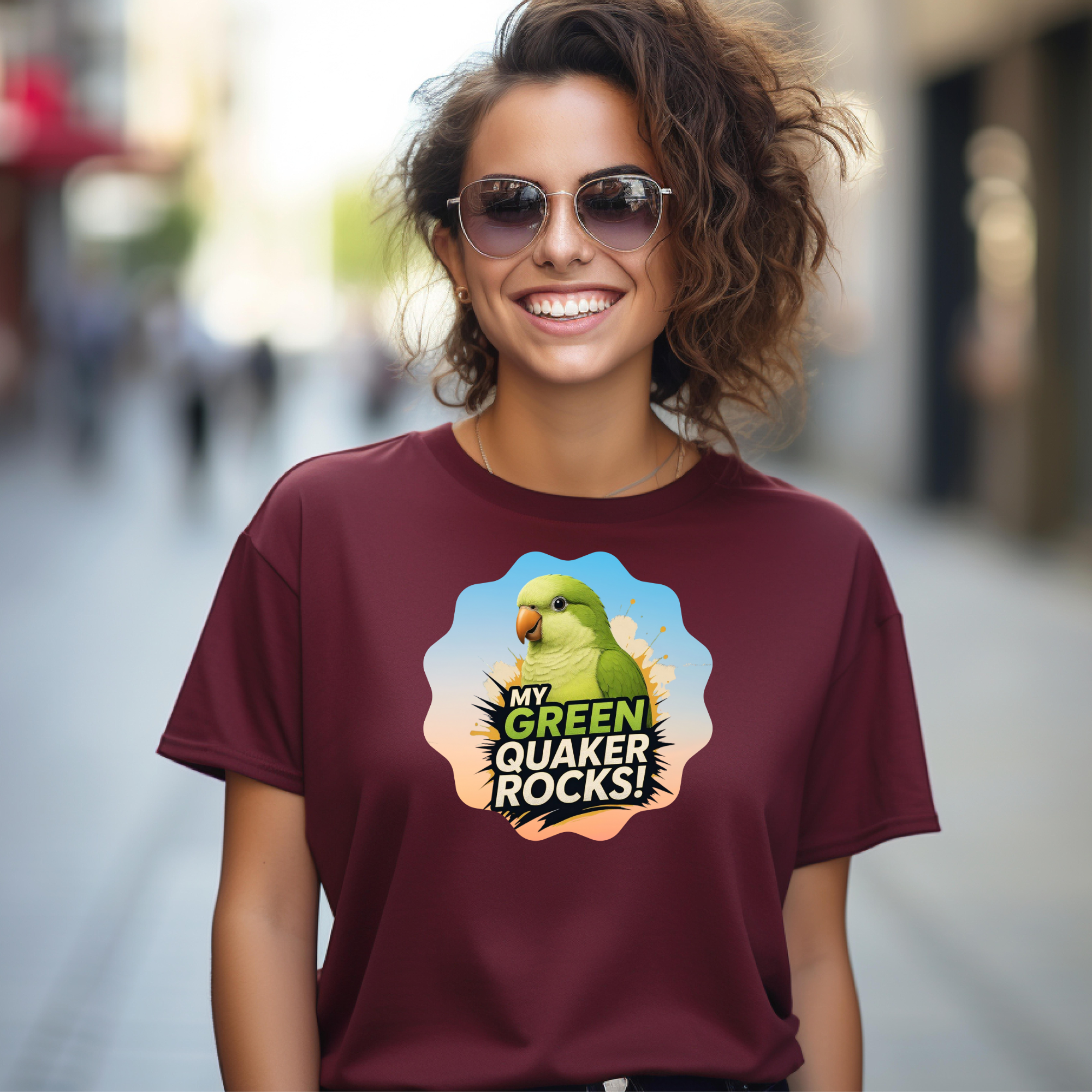 Green Quaker Rocks T-Shirt