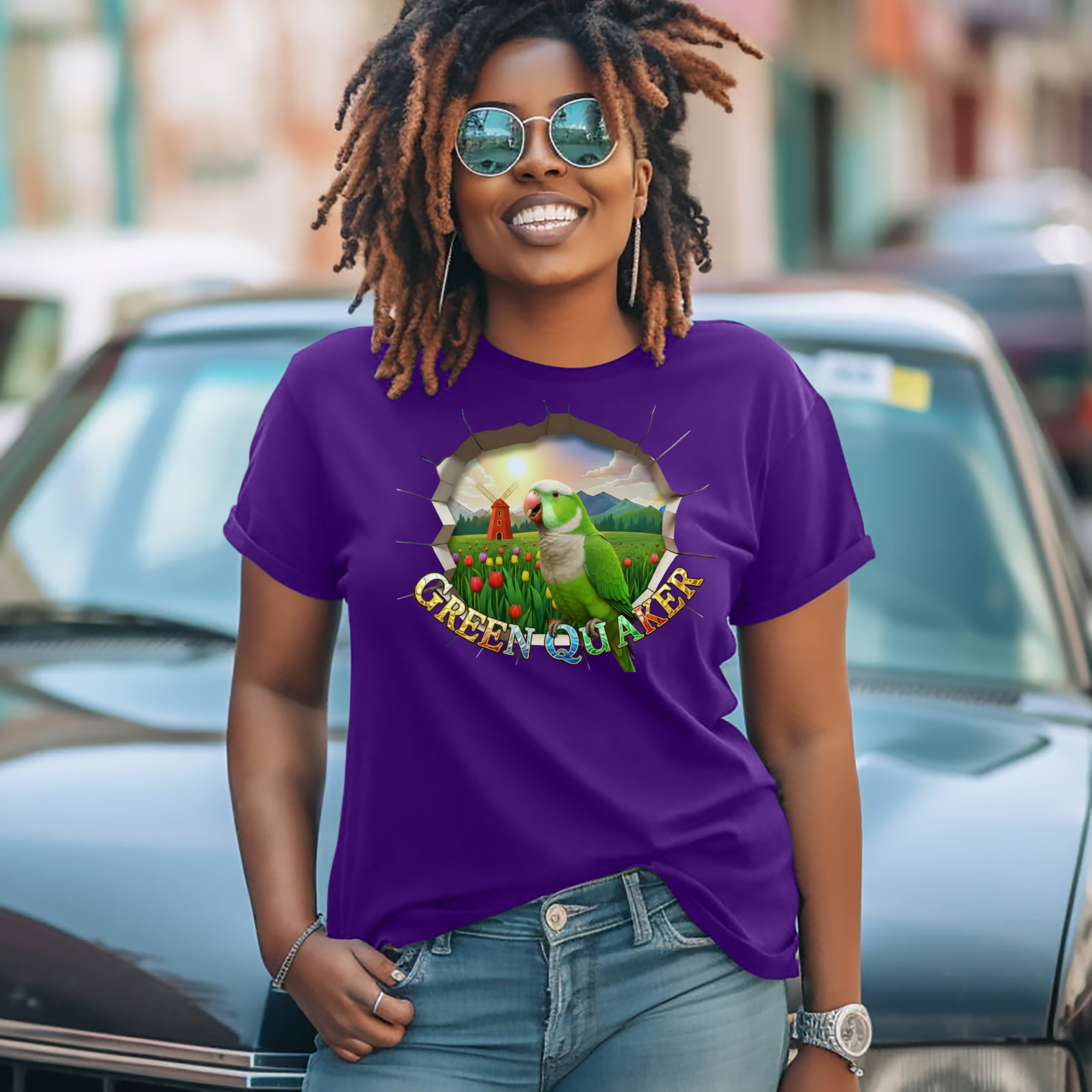 Green Quaker Nature T-Shirt