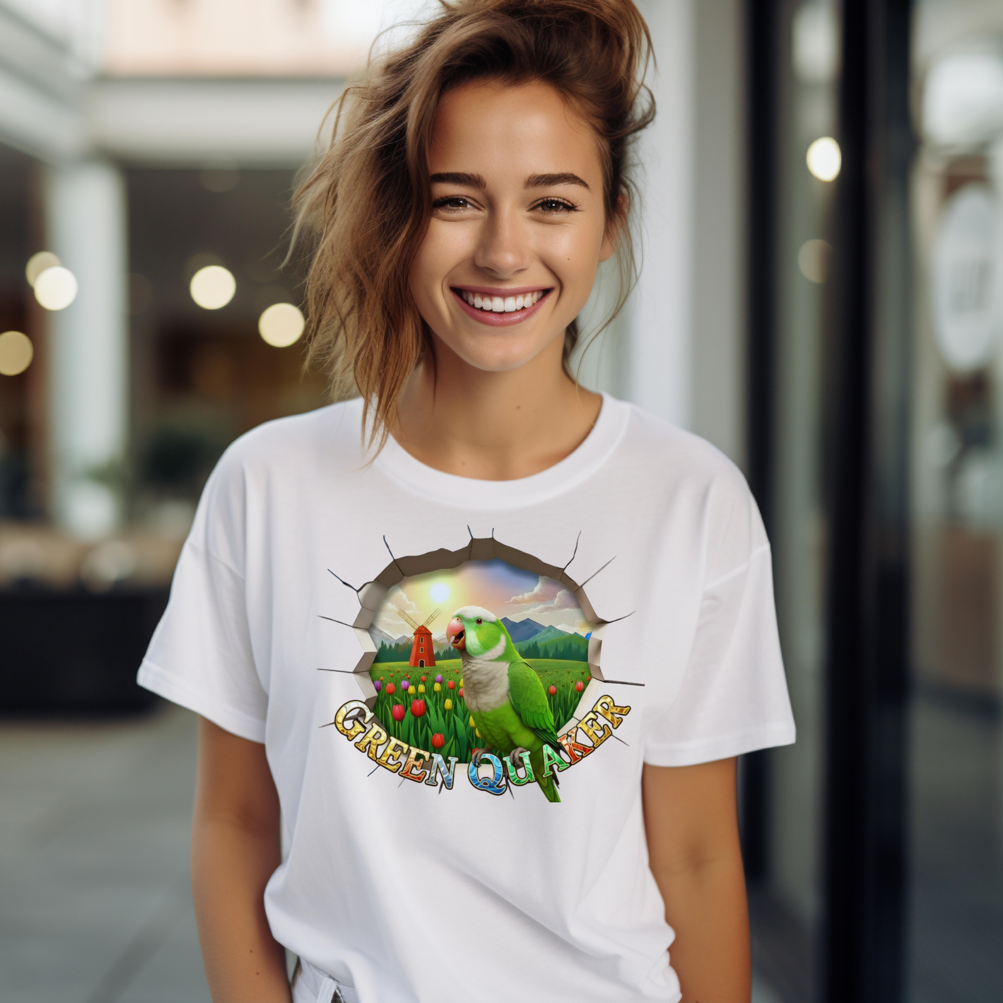 Green Quaker Nature T-Shirt