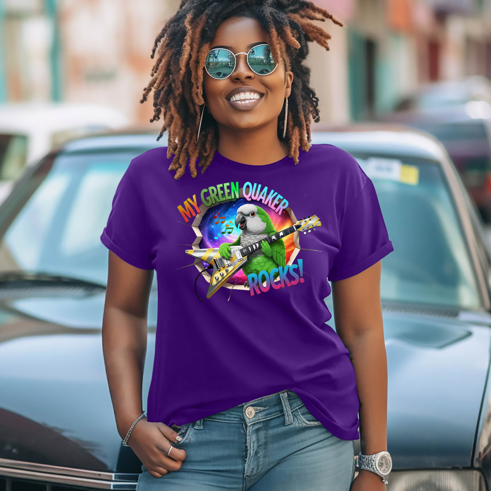 Green Quaker Rocks T‑Shirt