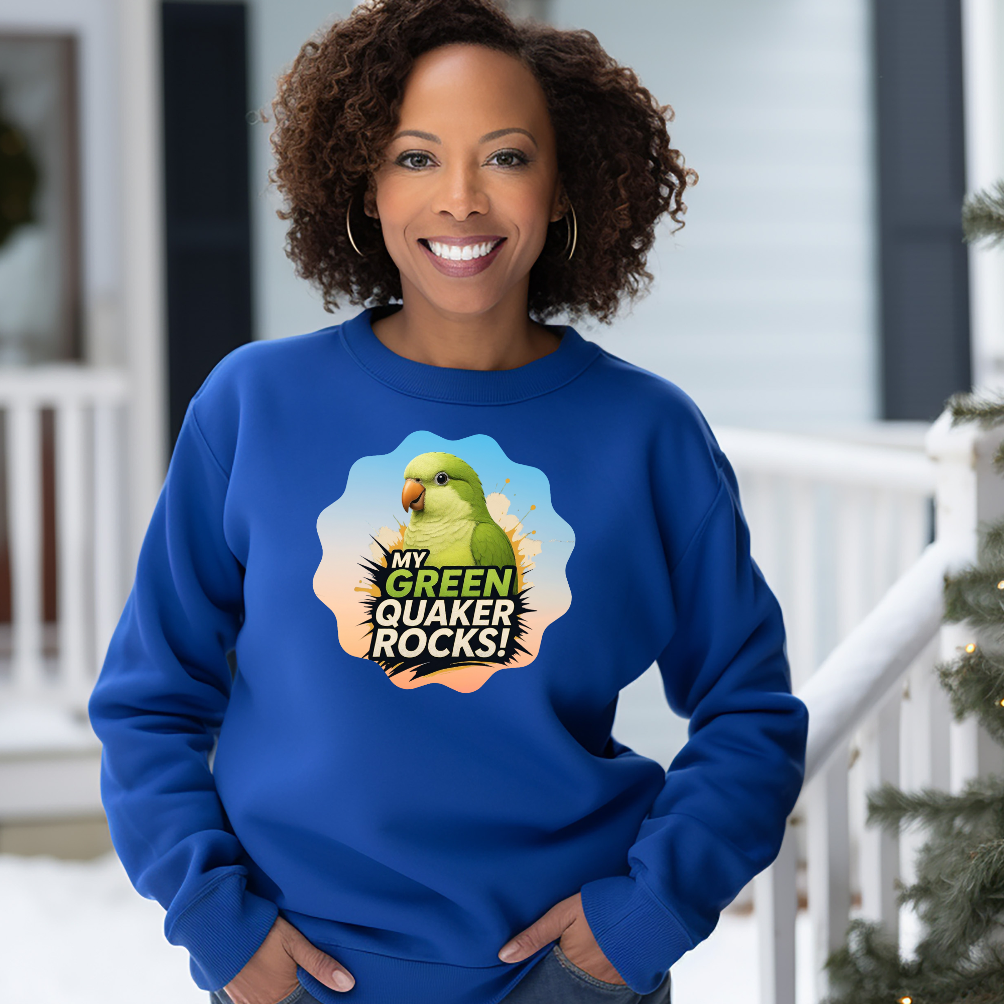 Green Quaker Rocks Sweatshirt