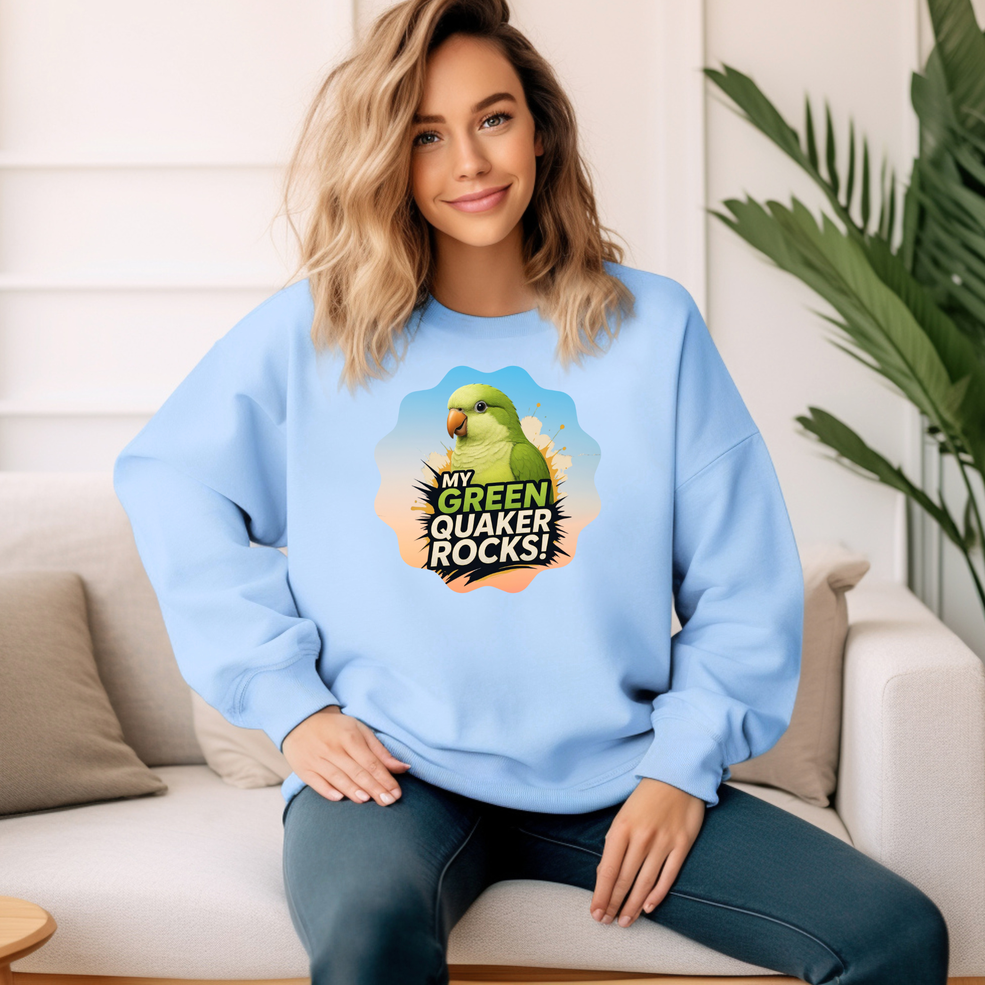 Green Quaker Rocks Sweatshirt