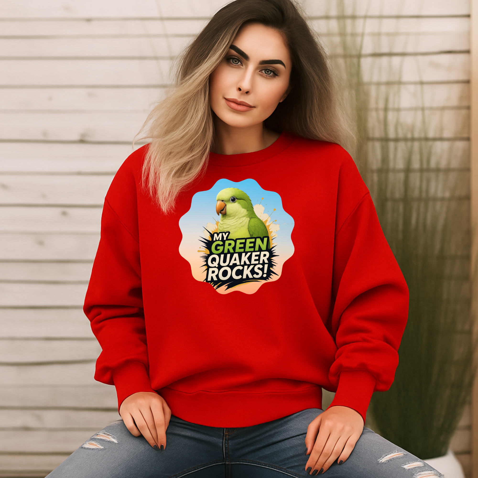 Green Quaker Rocks Sweatshirt