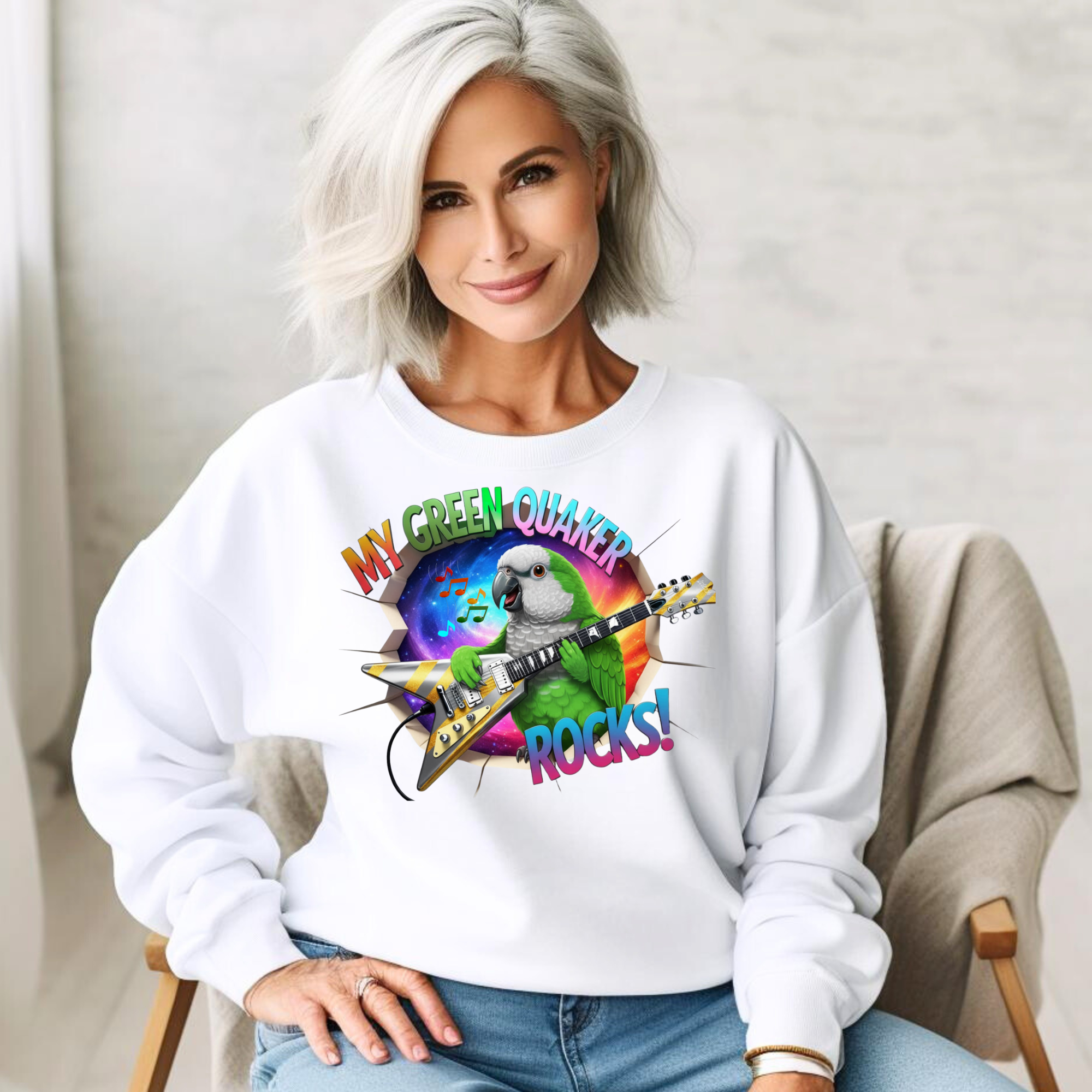 Green Quaker Rocks Sweatshirt
