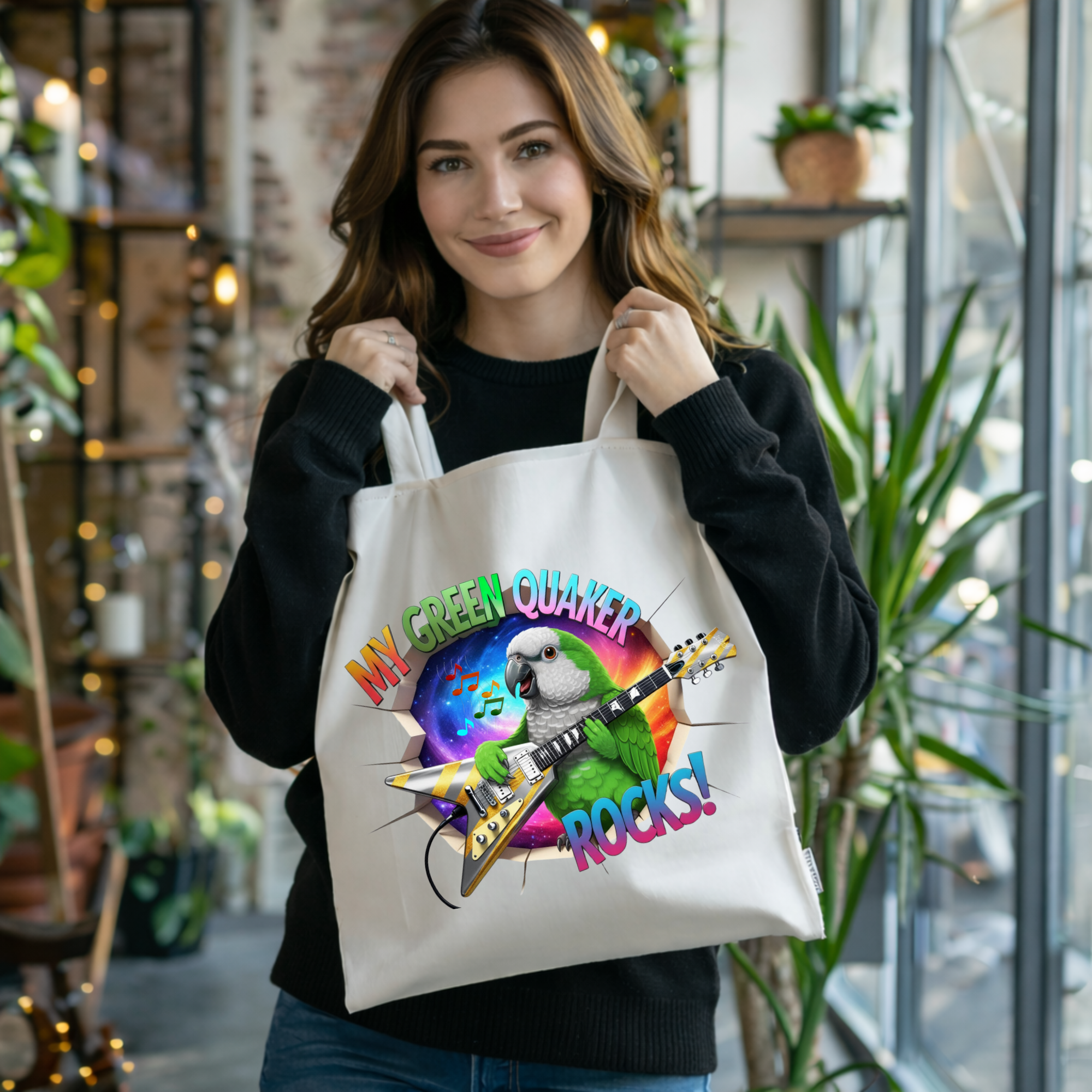Green Quaker Rocks Tote Bag