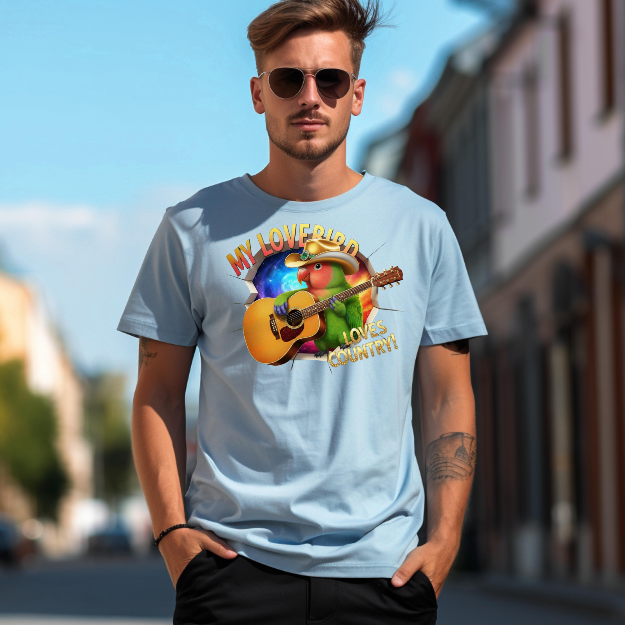 My Lovebird Loves Country T-Shirt