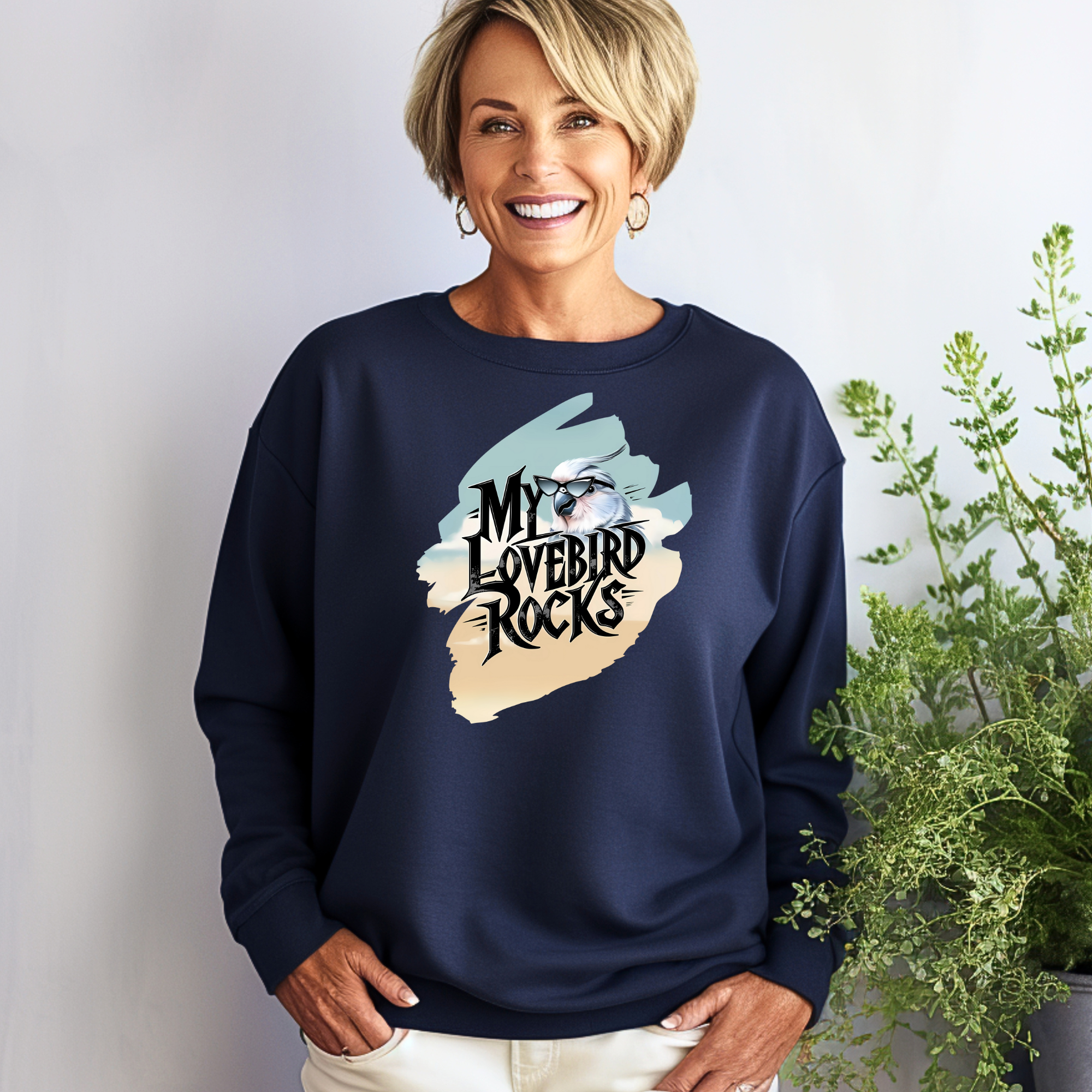 Lovebird Rocks Sweatshirt