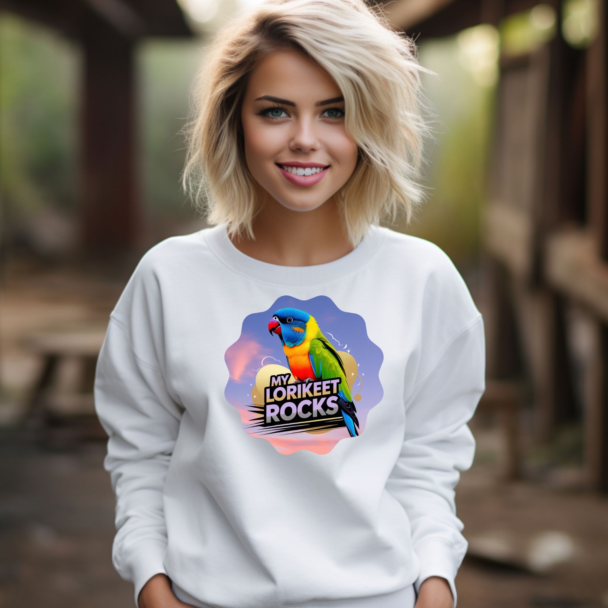 Lorikeet Rocks Sweatshirt