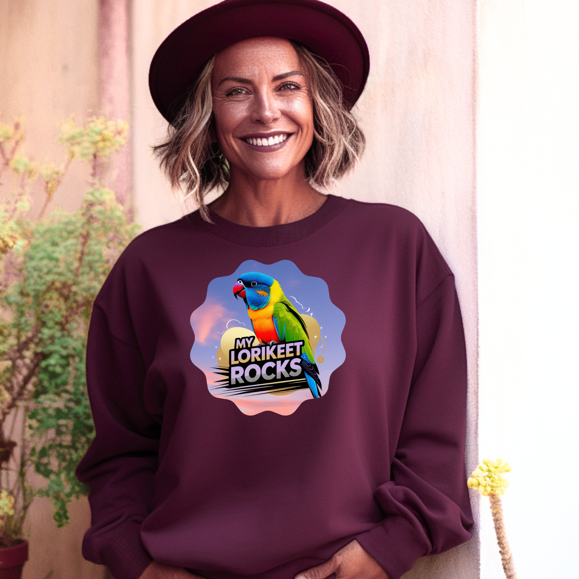 Lorikeet Rocks Sweatshirt