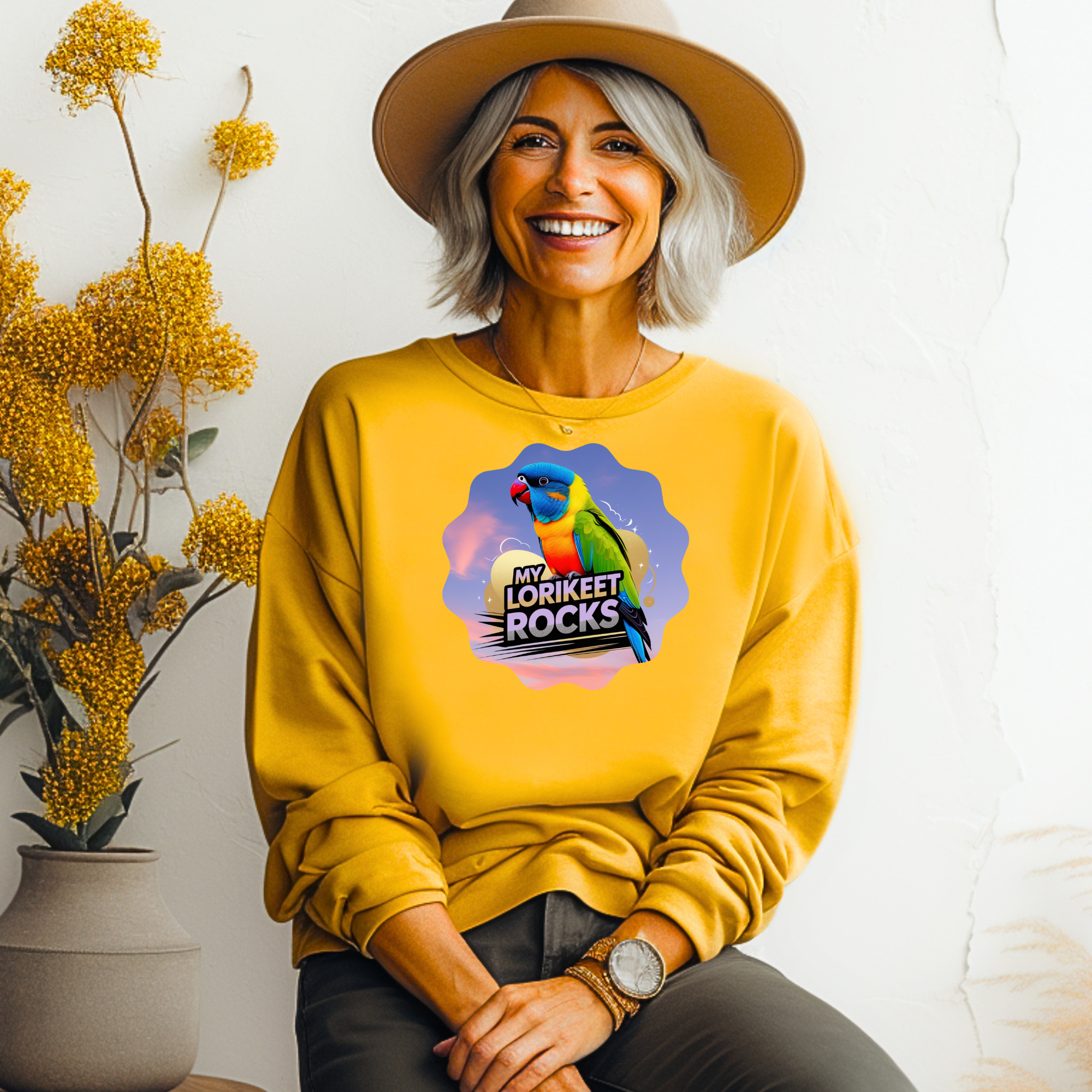 Lorikeet Rocks Sweatshirt
