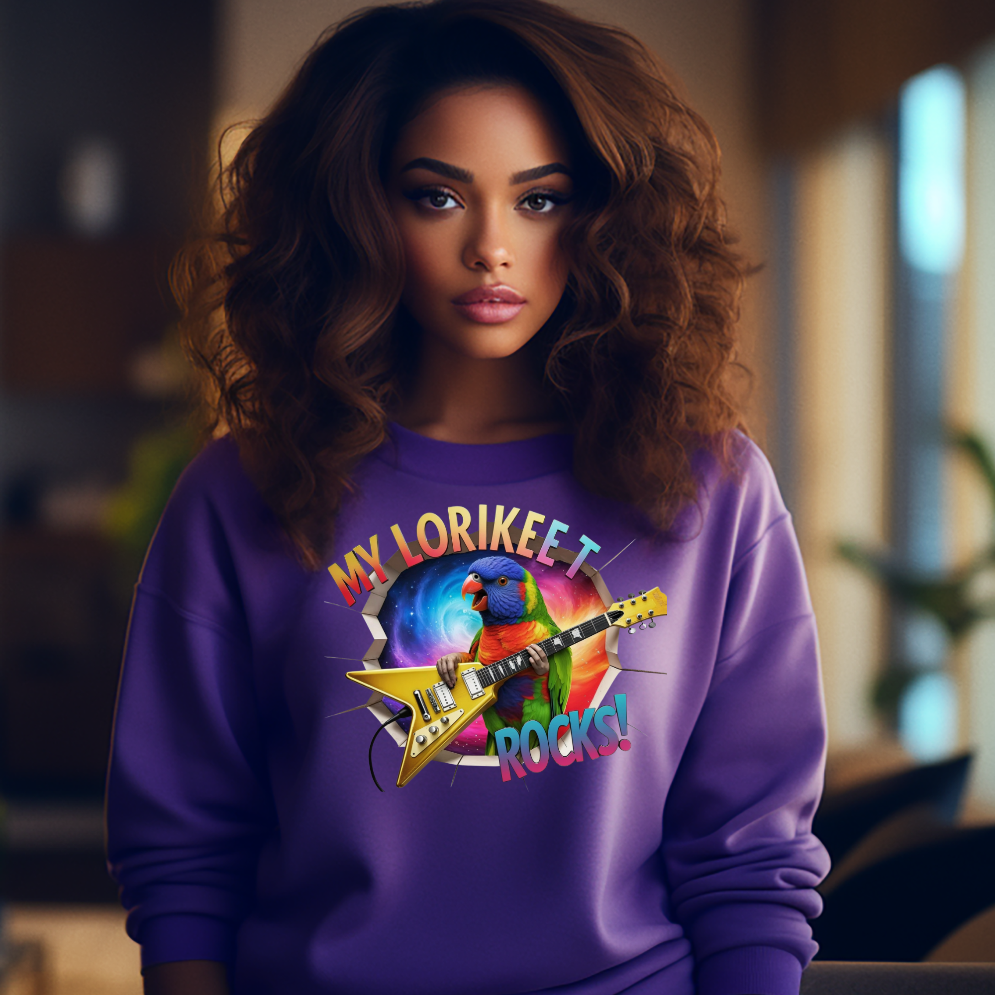 My Lorikeet Rocks Sweatshirt