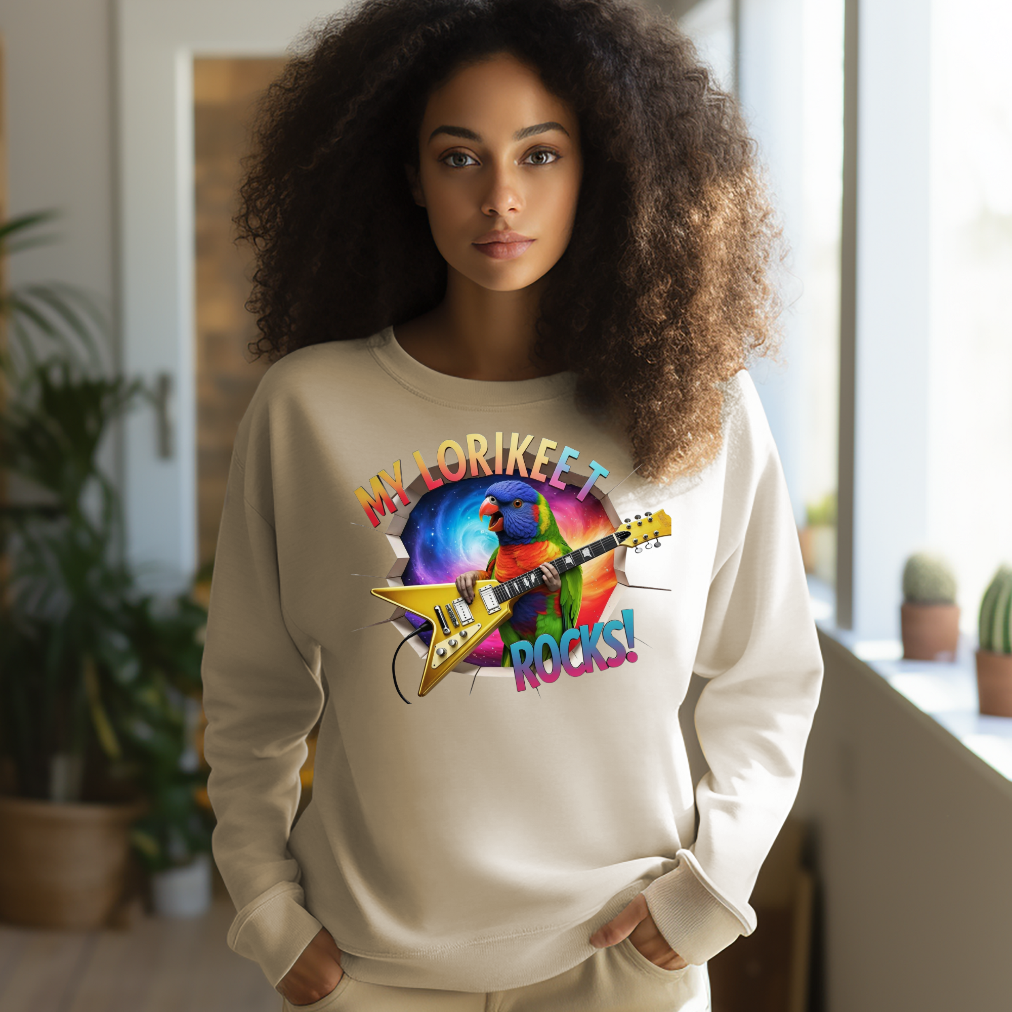 My Lorikeet Rocks Sweatshirt