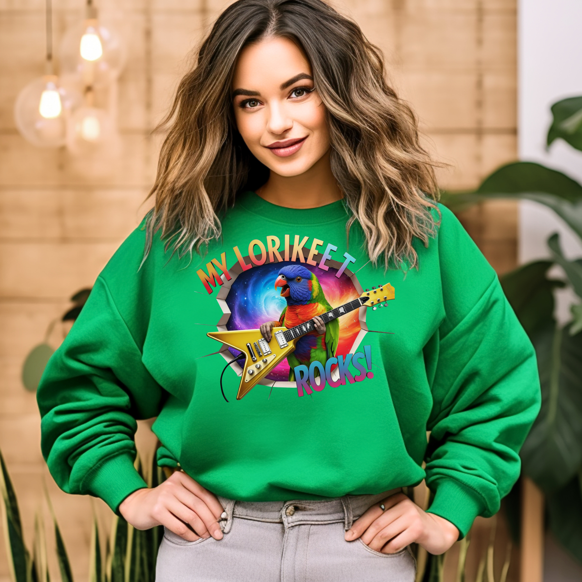 My Lorikeet Rocks Sweatshirt