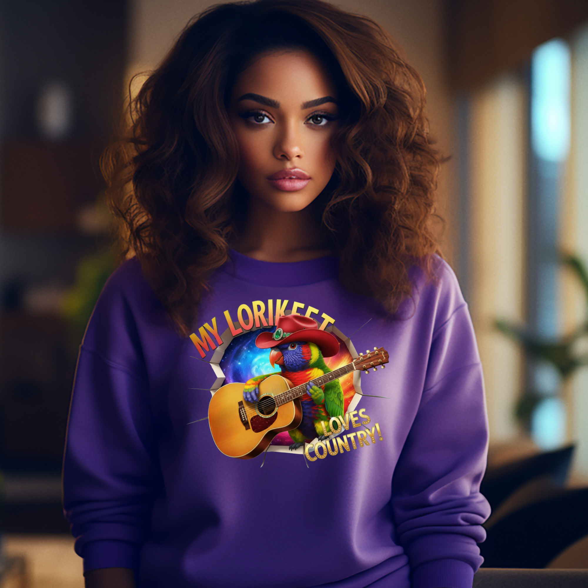 Lorikeet Loves Country Sweatshirt