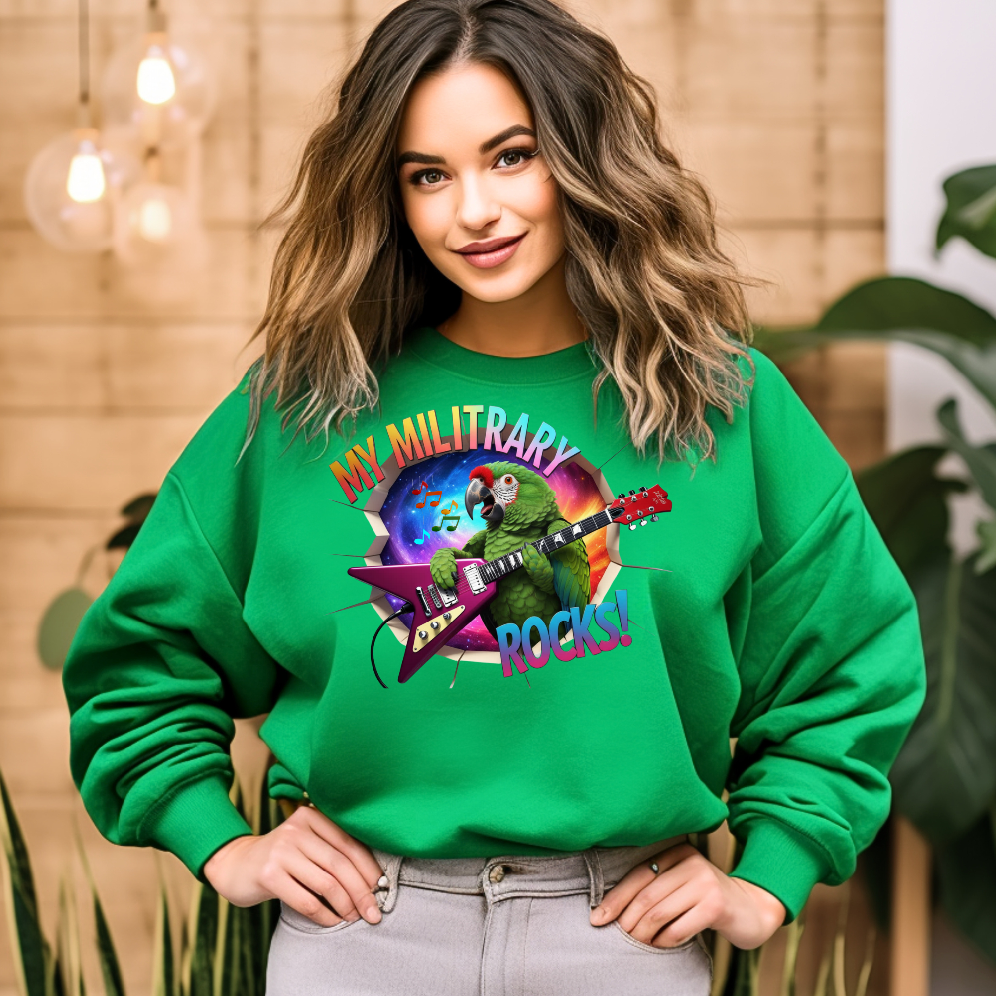 My Military Rocks Sweatshirt