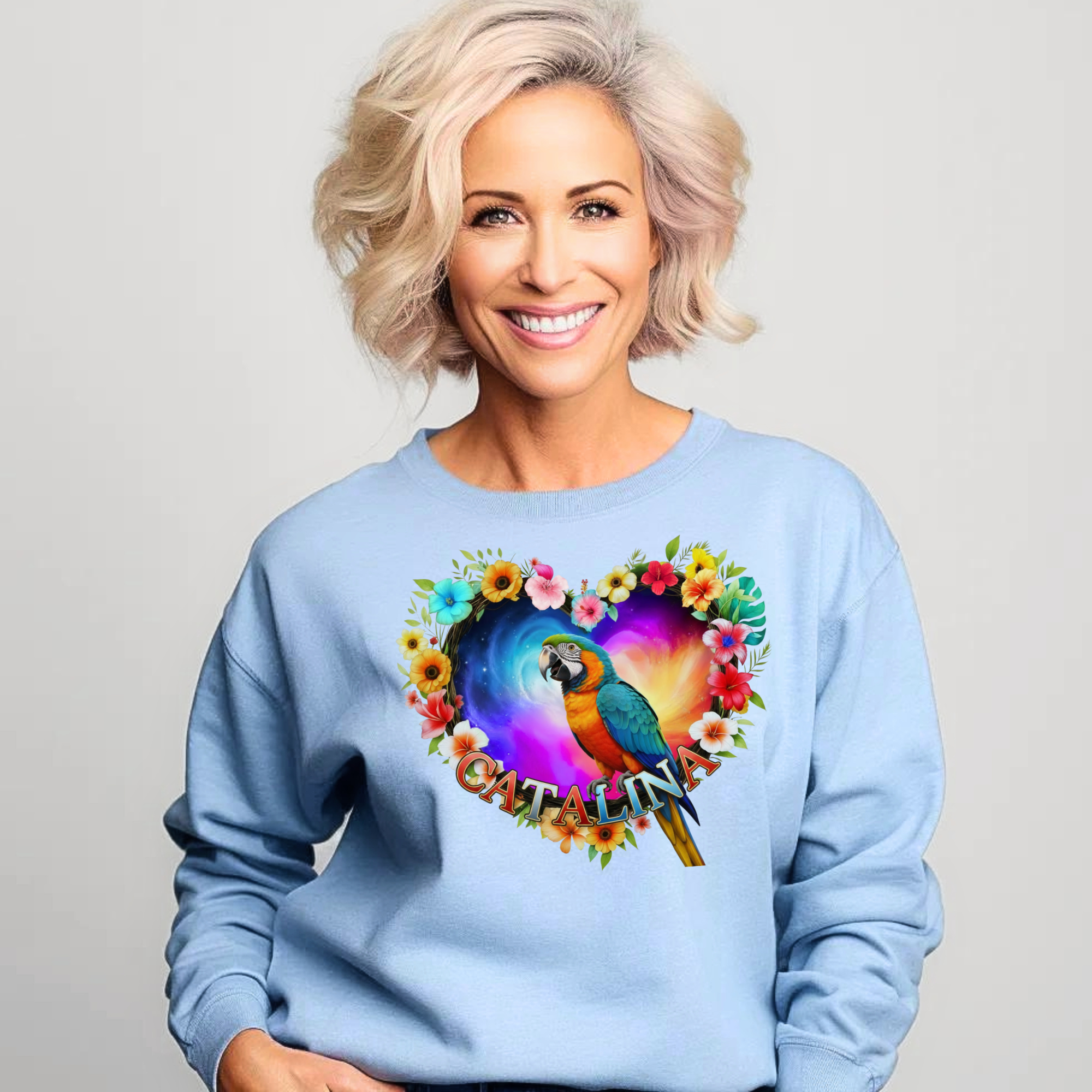 Colorful Catalina Bird Sweatshirt