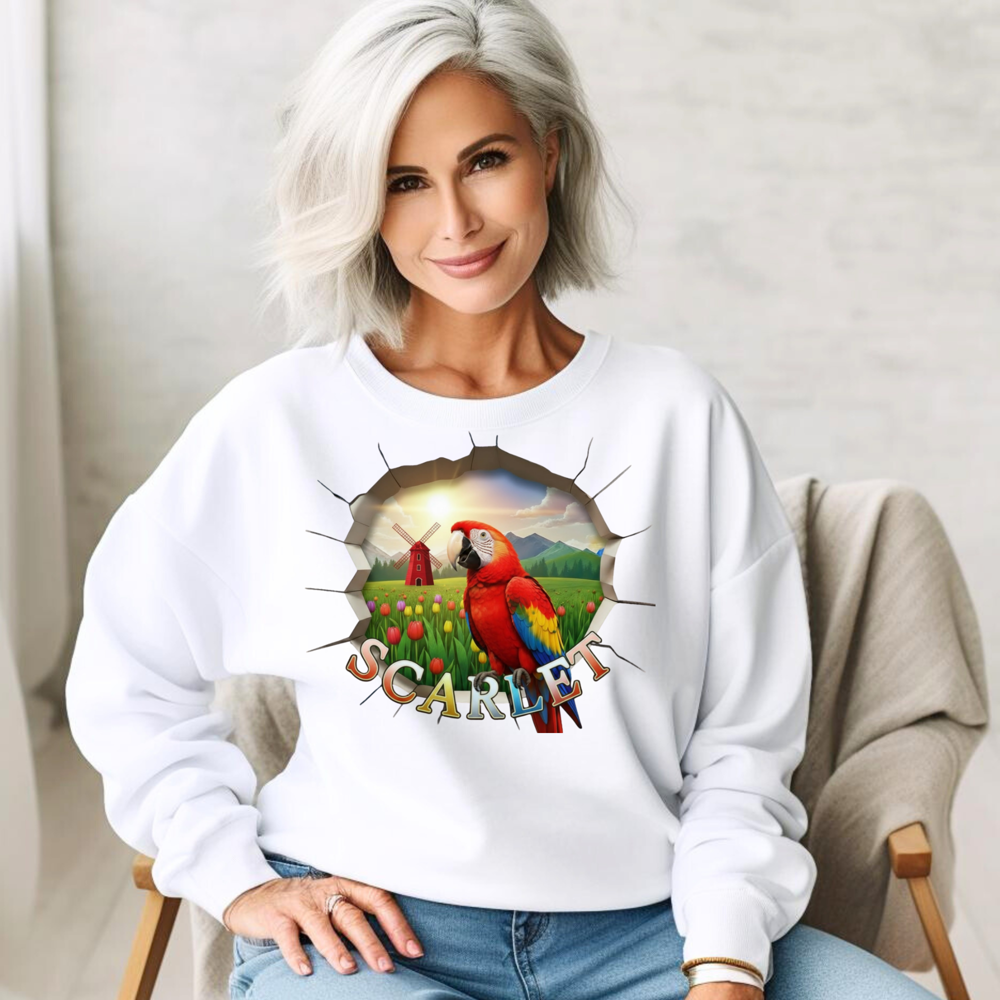 Scarlet Macaw Breakthrough Sweatshirt