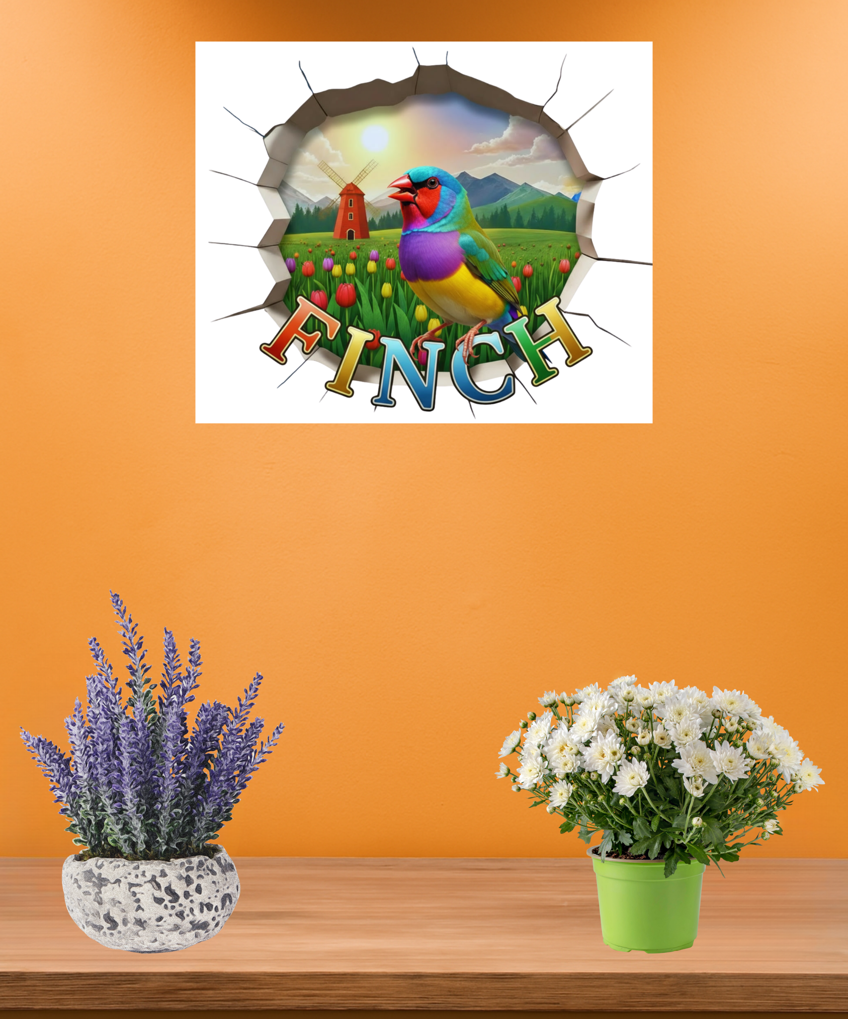 Finch Breakthrough Wall-Hanging