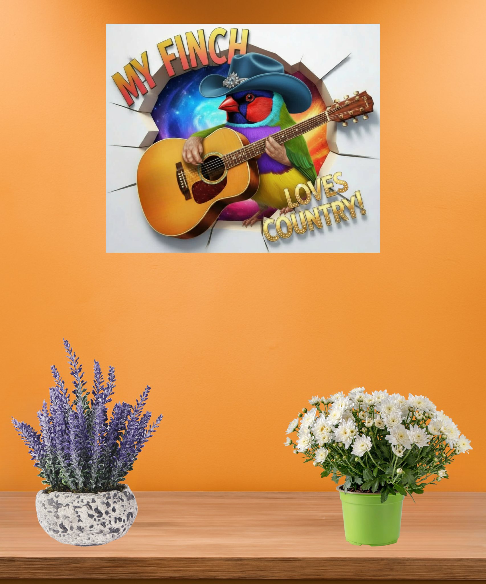 Finch Breakthrough Wall-Hanging