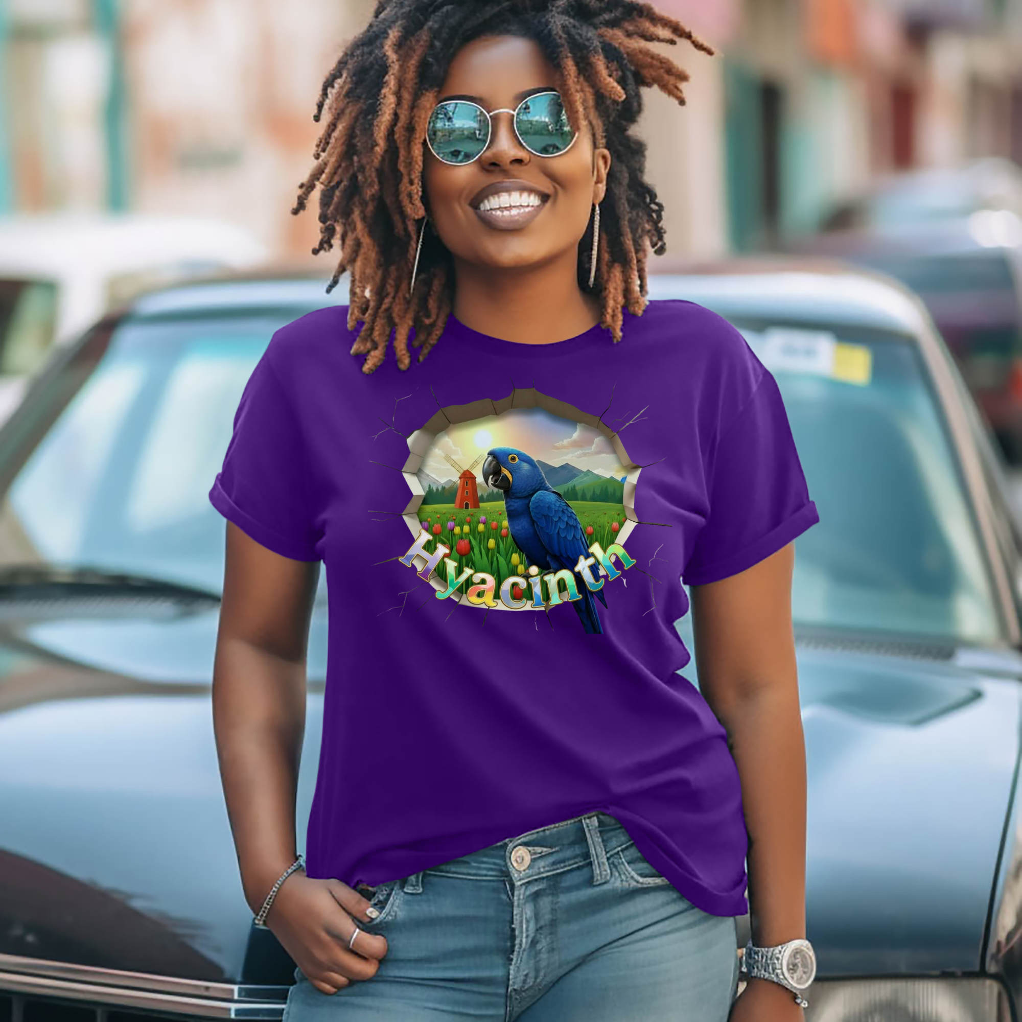 Hyacinth Parrot T Shirt