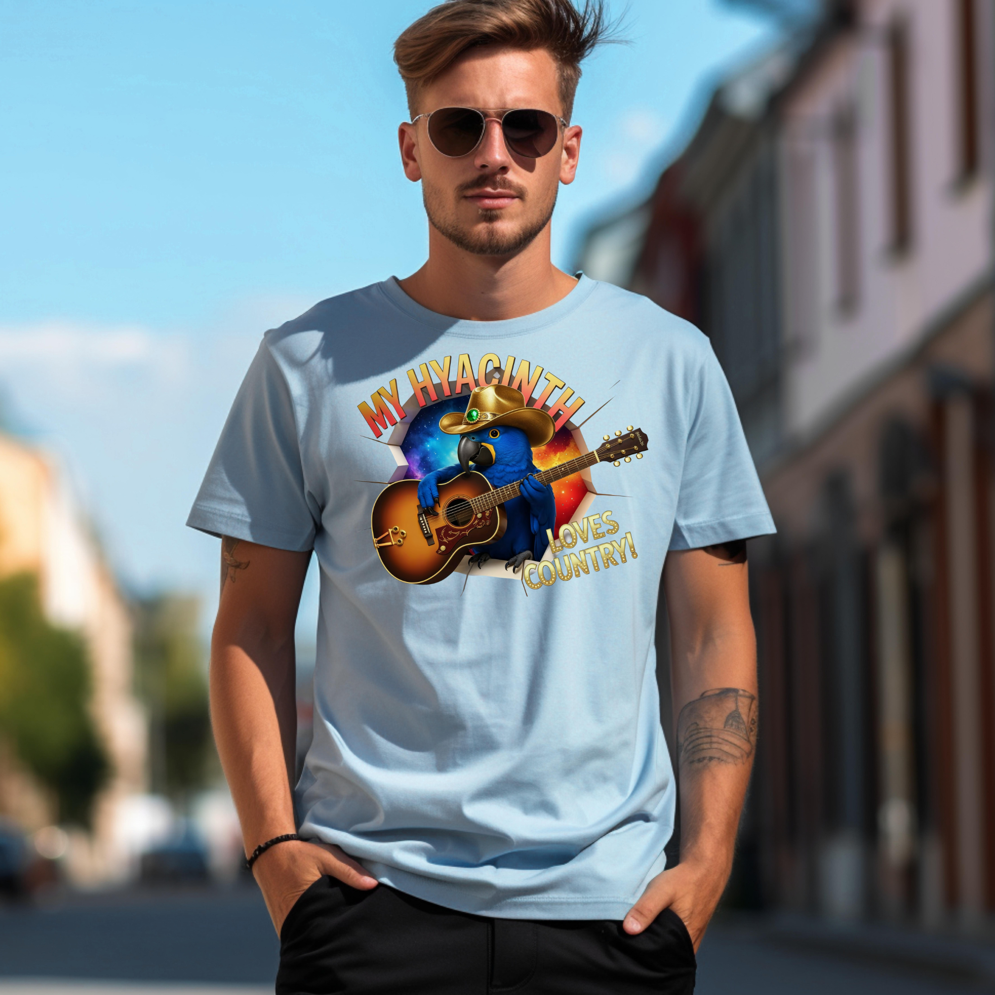 My Hyacinth Loves Country T Shirt