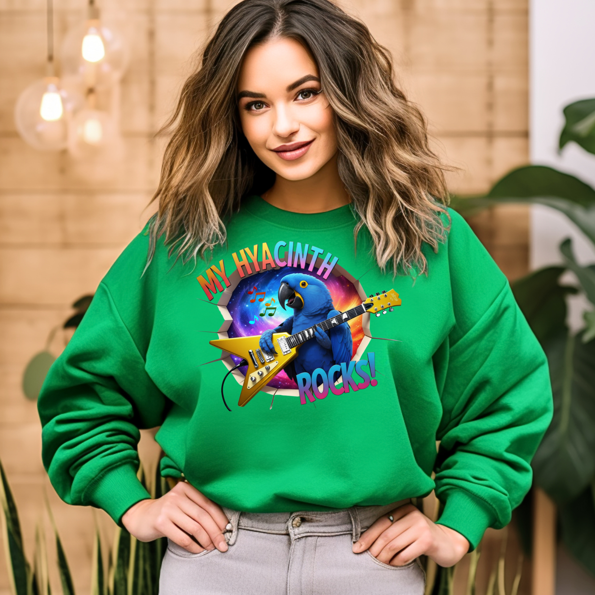 My Hyacinth Rocks Sweatshirt