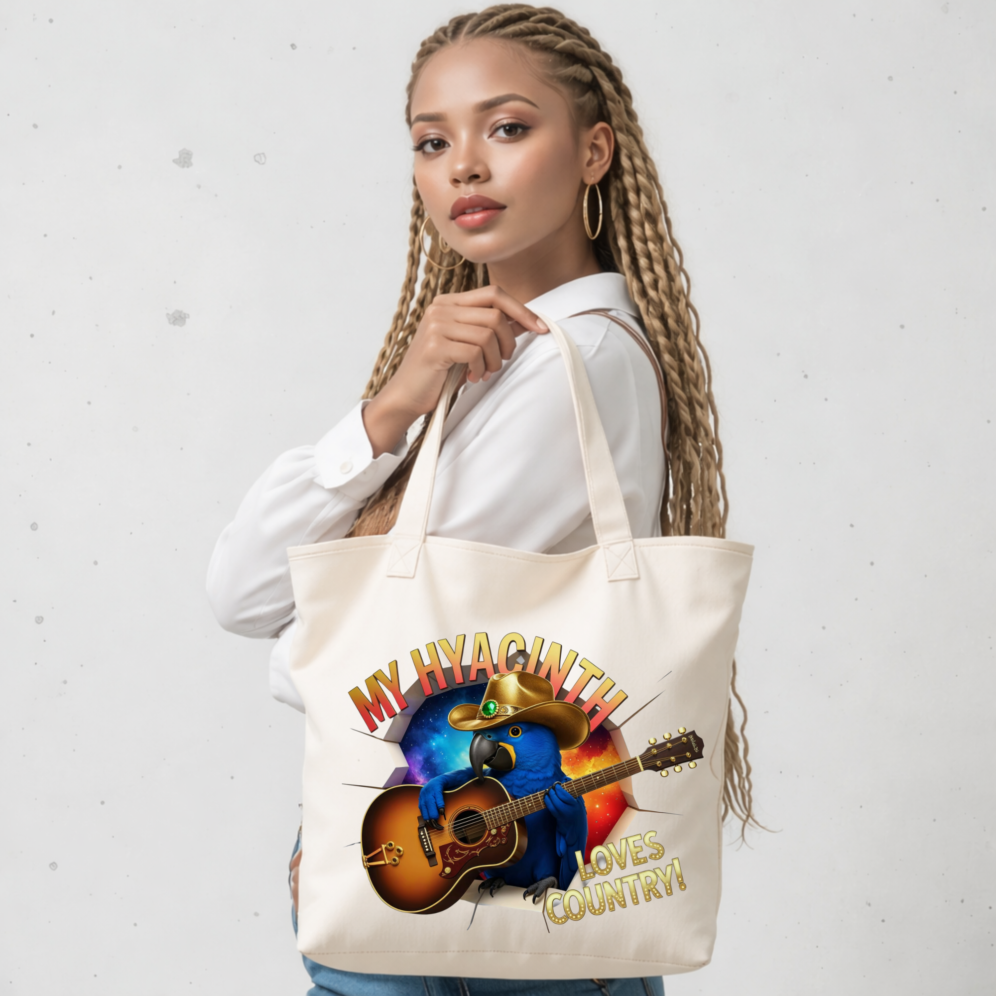 Hyacinth Breakthrough Tote Bag