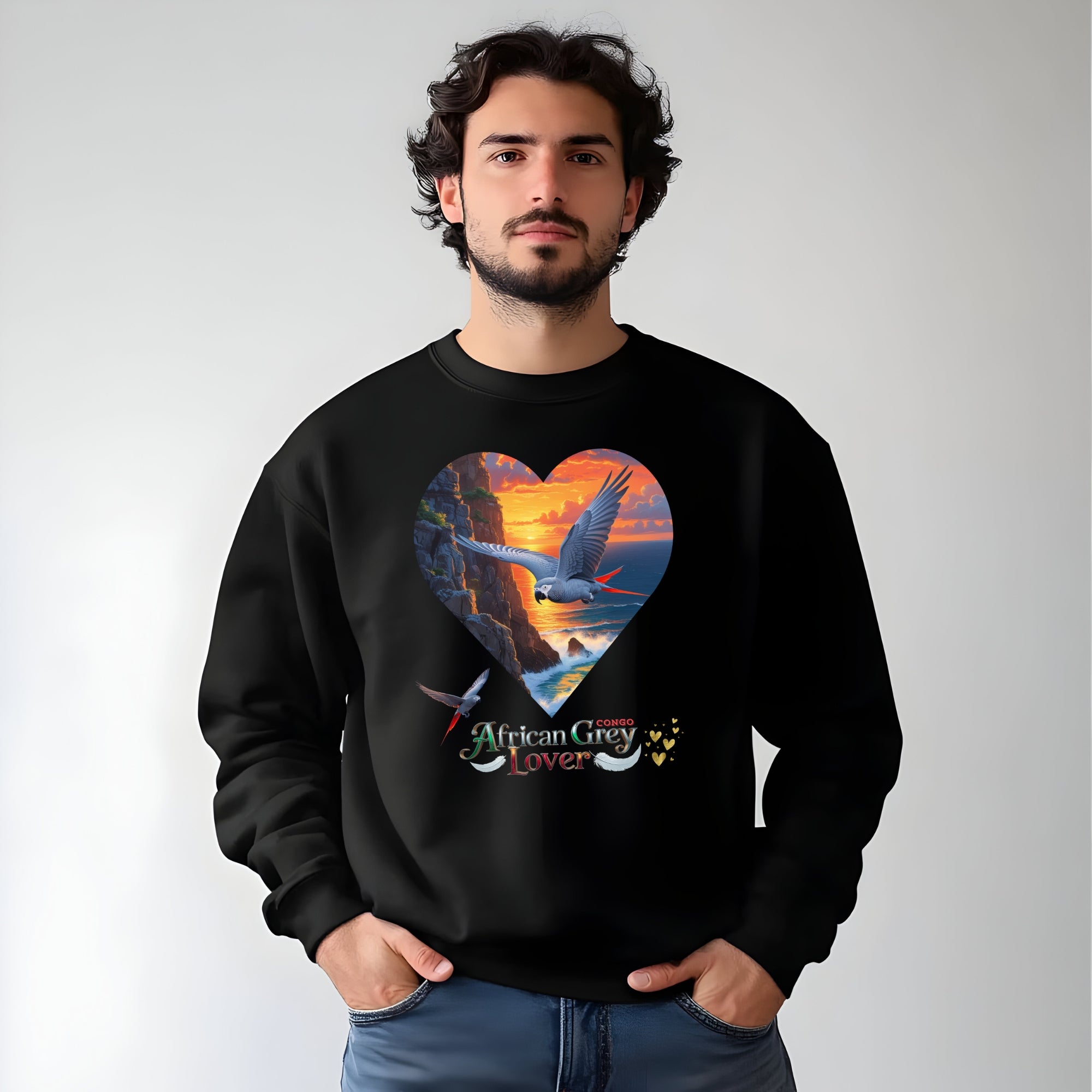 African Grey Sweatshirt
