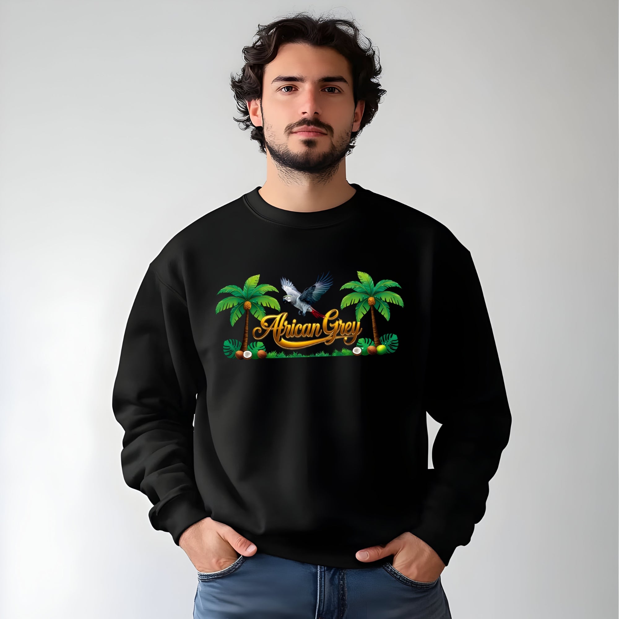 African Grey Sweatshirt