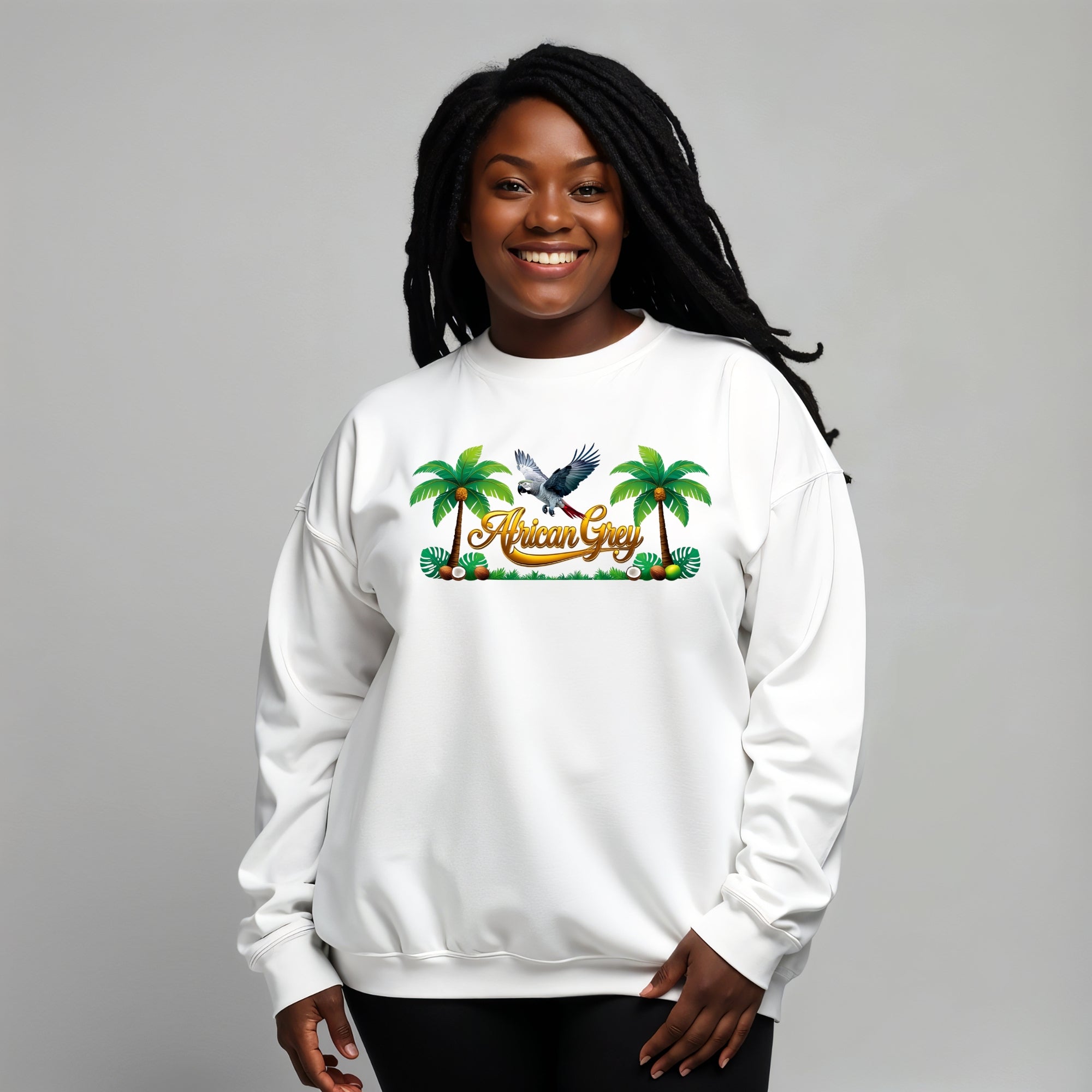 African Grey Sweatshirt