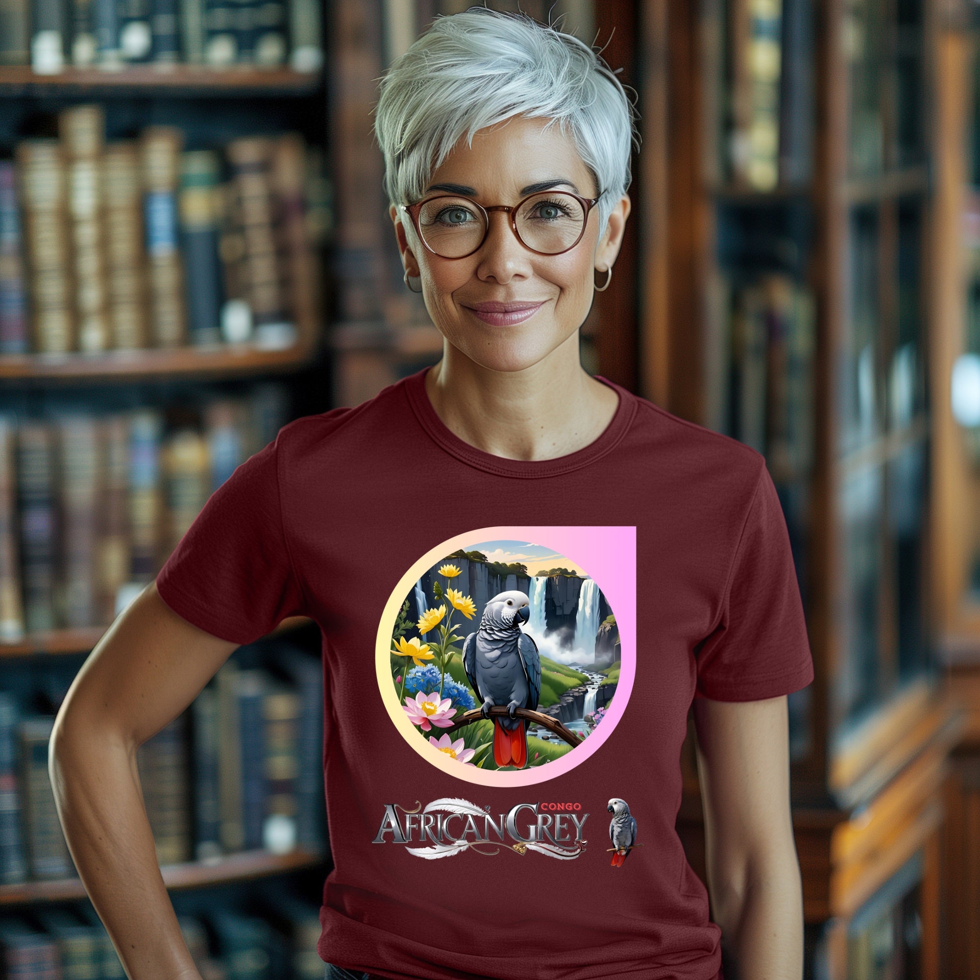 African Grey Congo T-Shirt