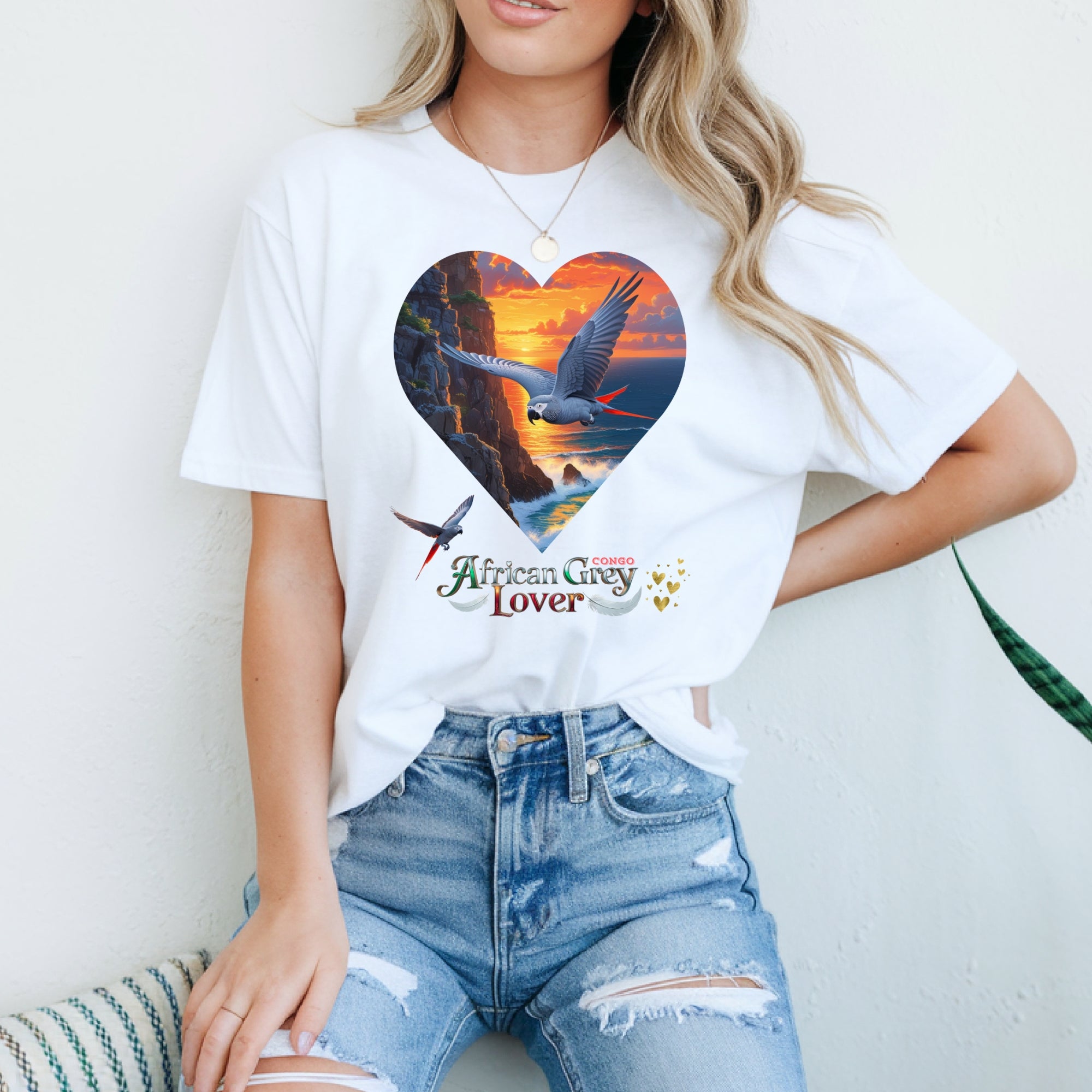 African Grey Congo Lover T-Shirt