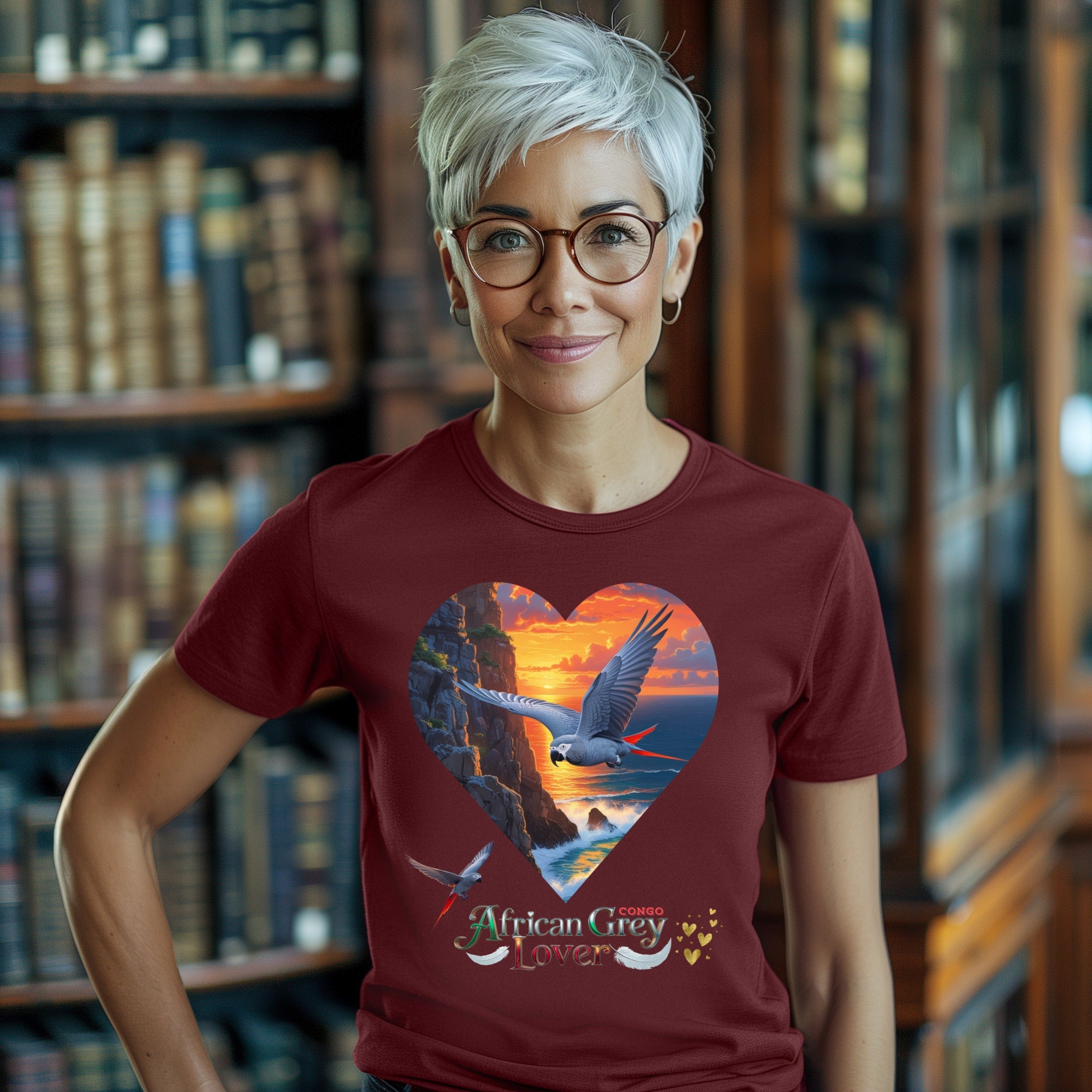 African Grey Congo Lover T-Shirt