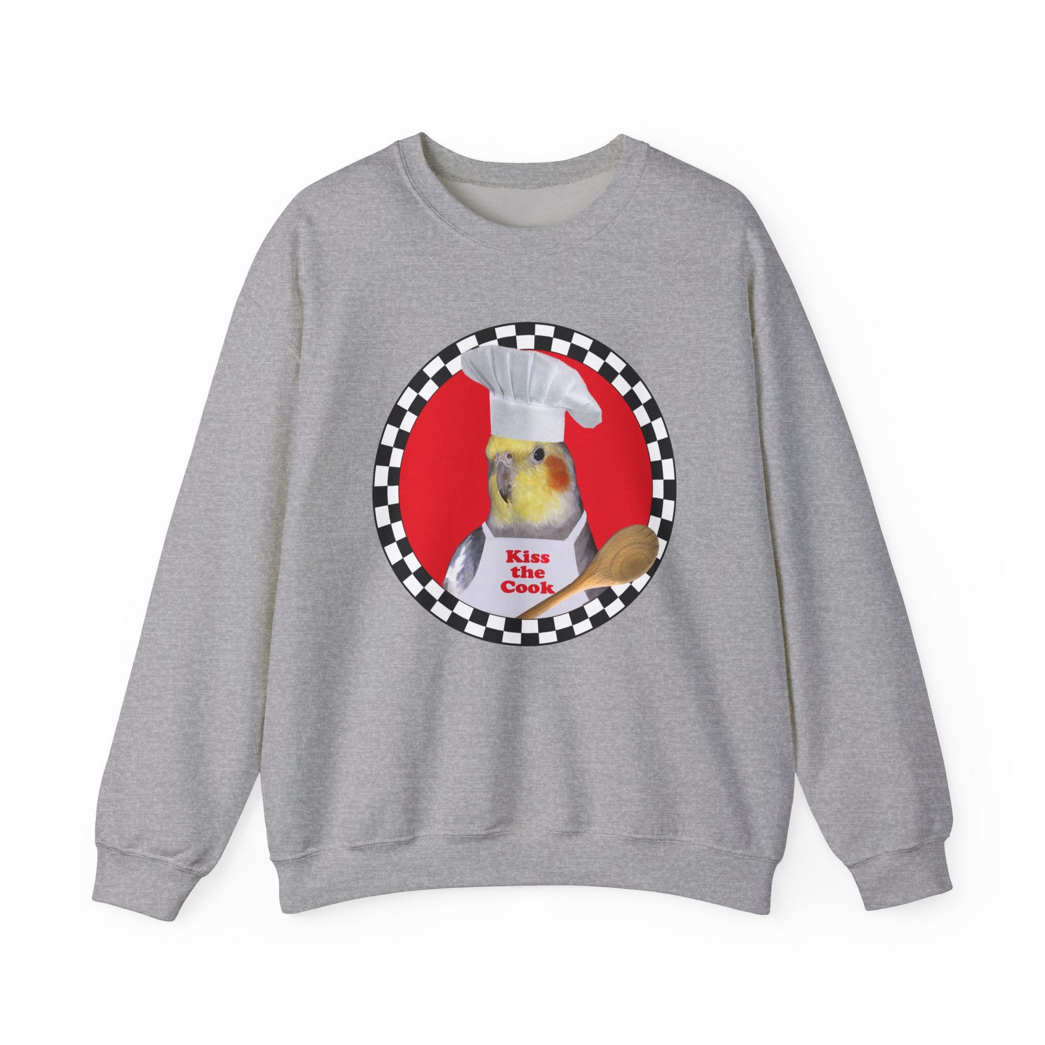 Kiss The Cook Spoon Cockatiel Sweatshirt