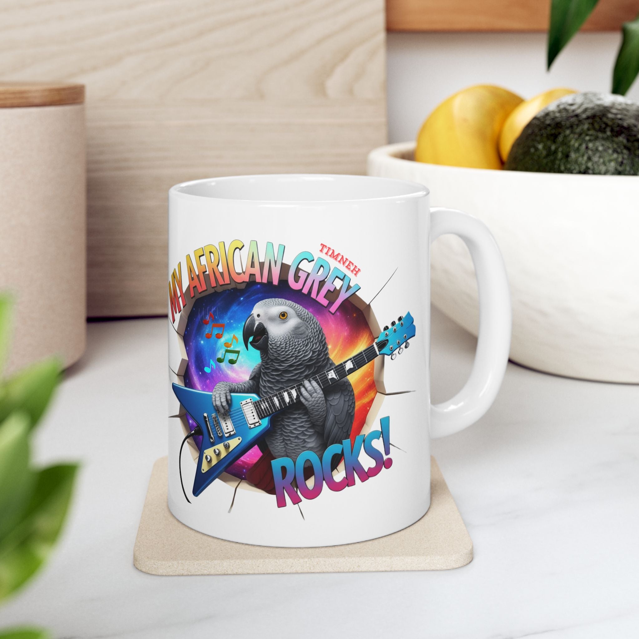 My African Grey Rocks Mug