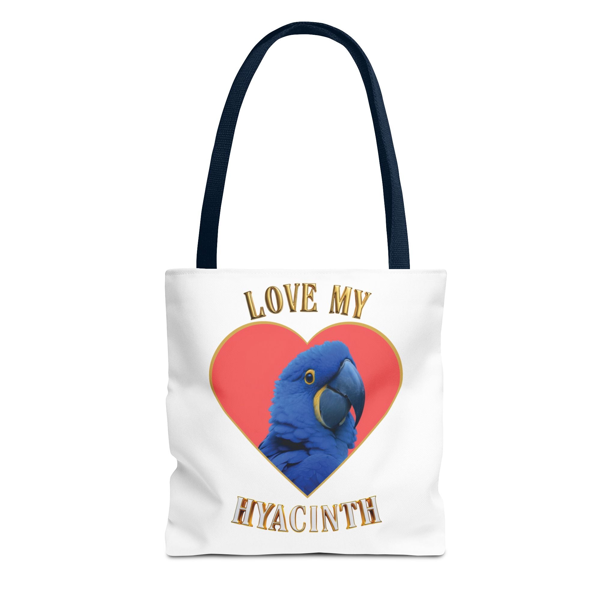 Love My Hyacinth Heart Tote Bag