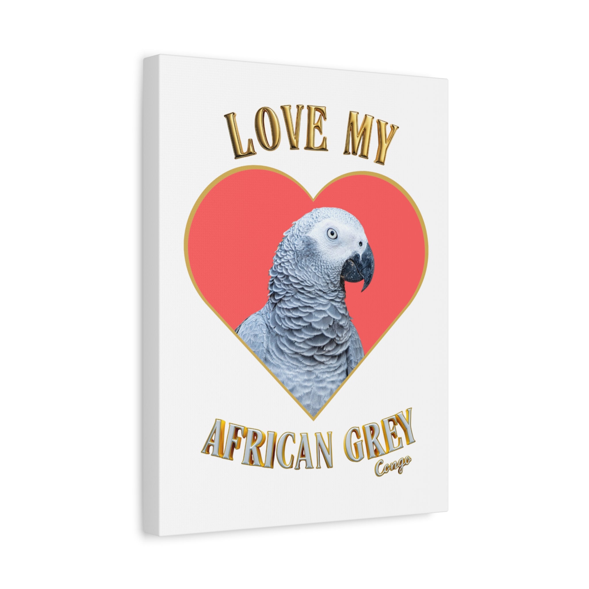 African Grey Congo Wall-Hanging