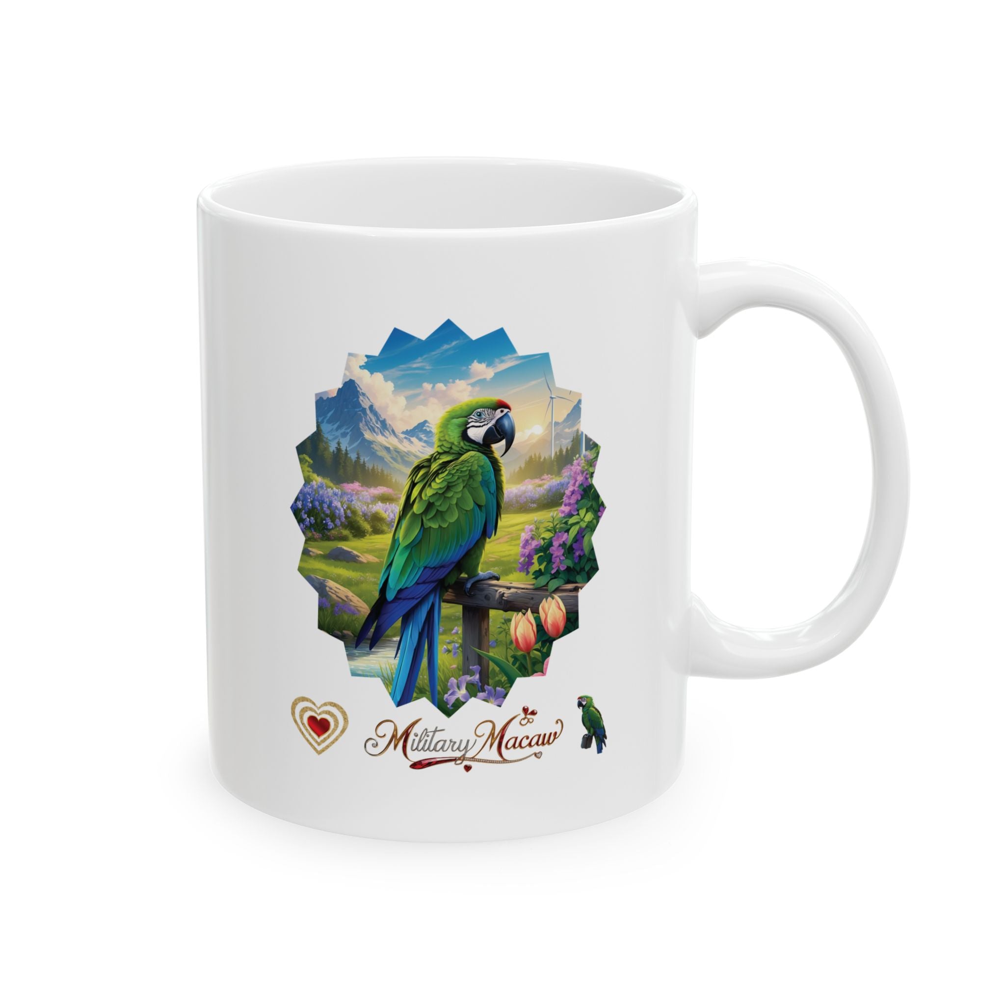 Military Macaw Mountain Mug