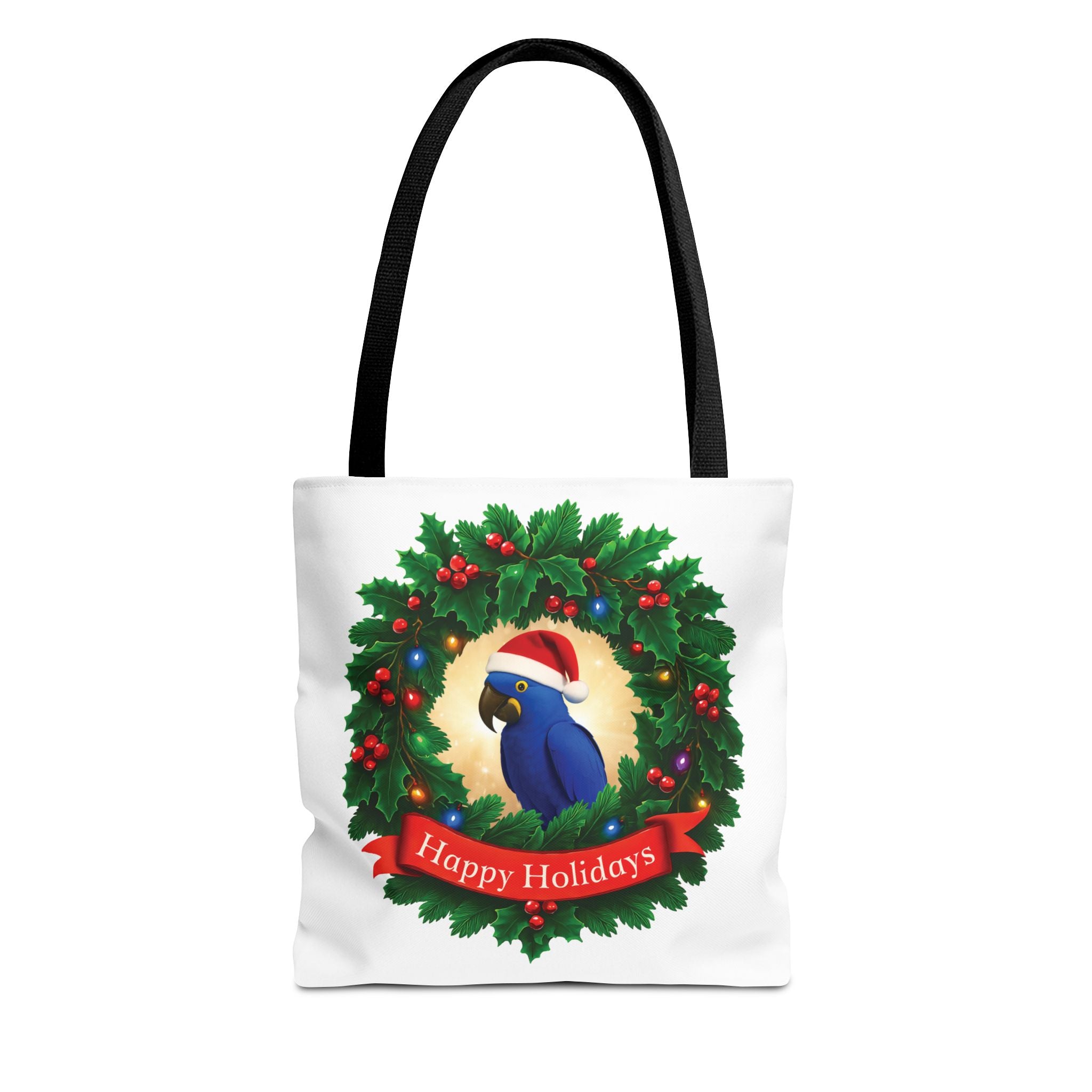 Happy Holidays Hyacinth Tote Bag