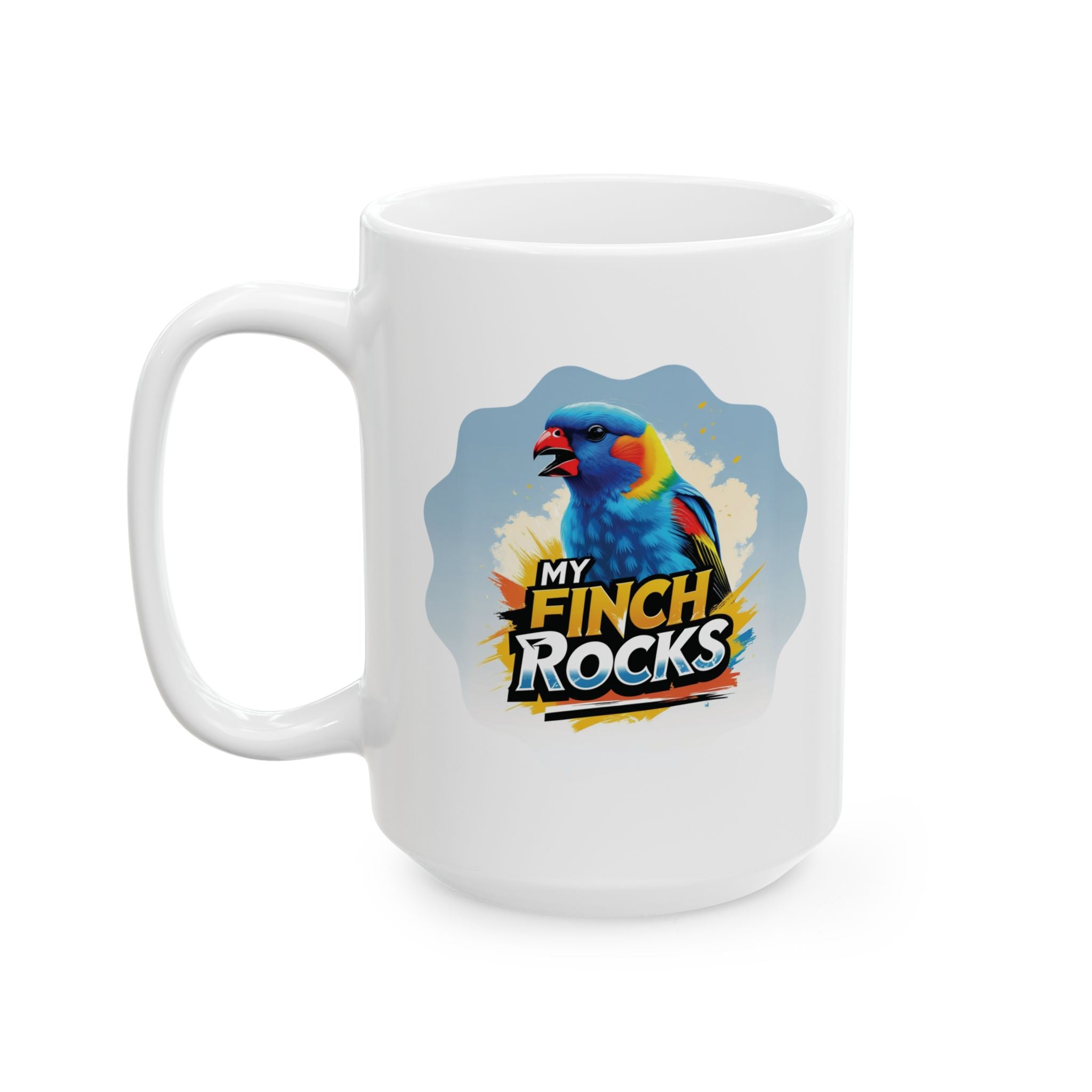 My Finch Rocks Mug