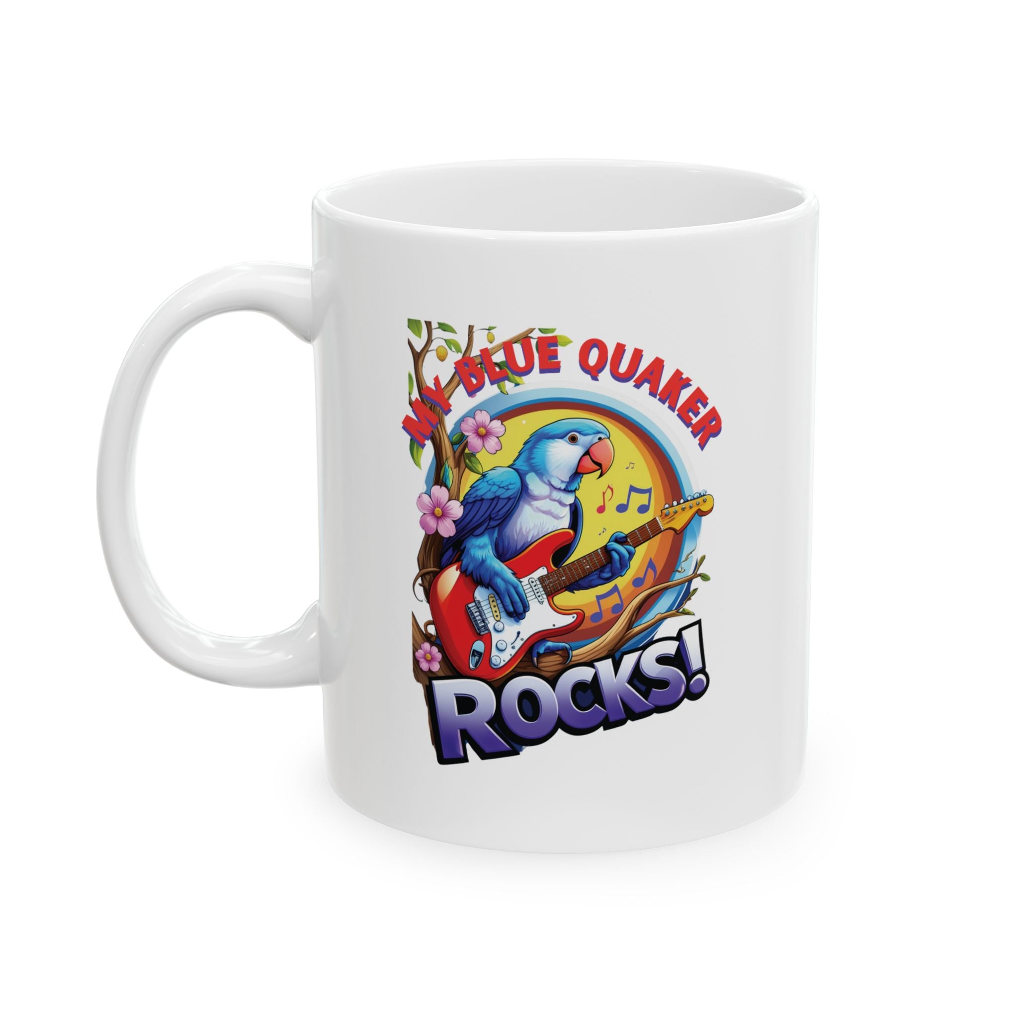My Blue Quaker Rocks Mug
