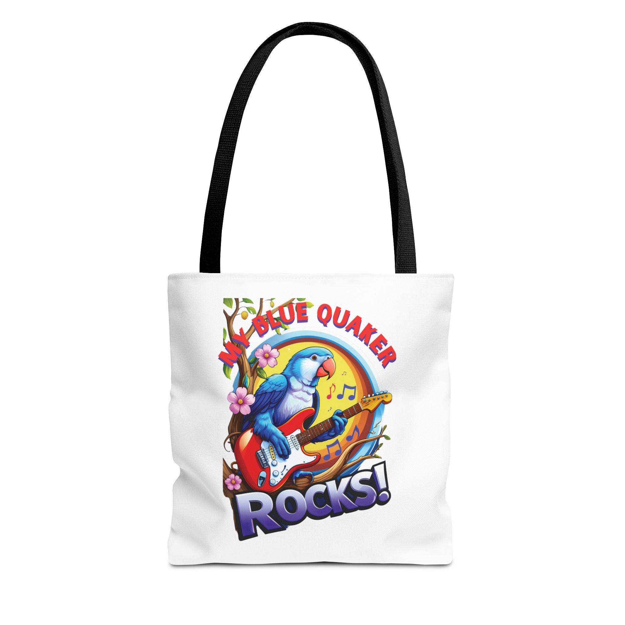 Blue Quaker Tote Bag