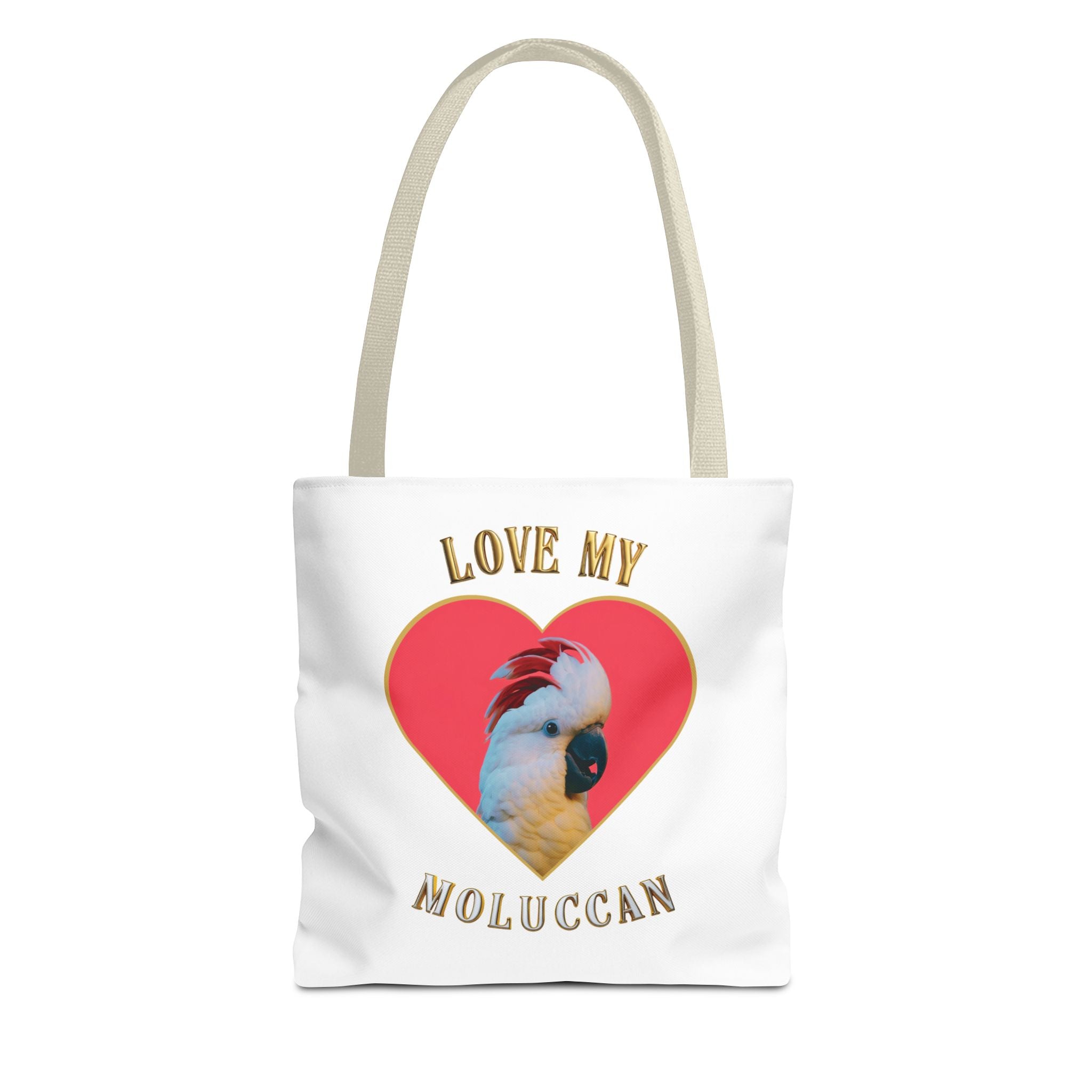 Love My Moluccan Cockatoo Tote Bag