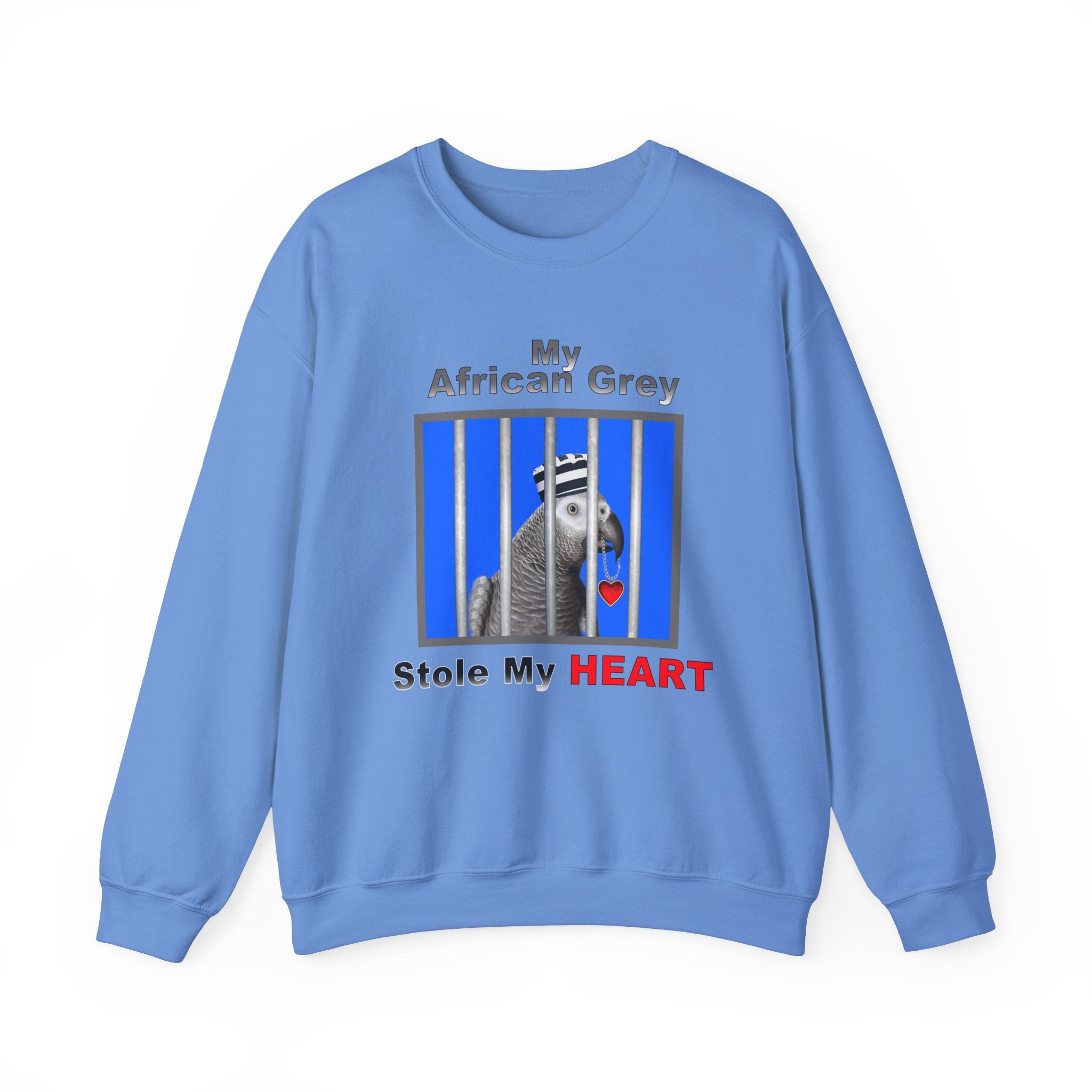 Stole My Heart African Grey Sweatshirt